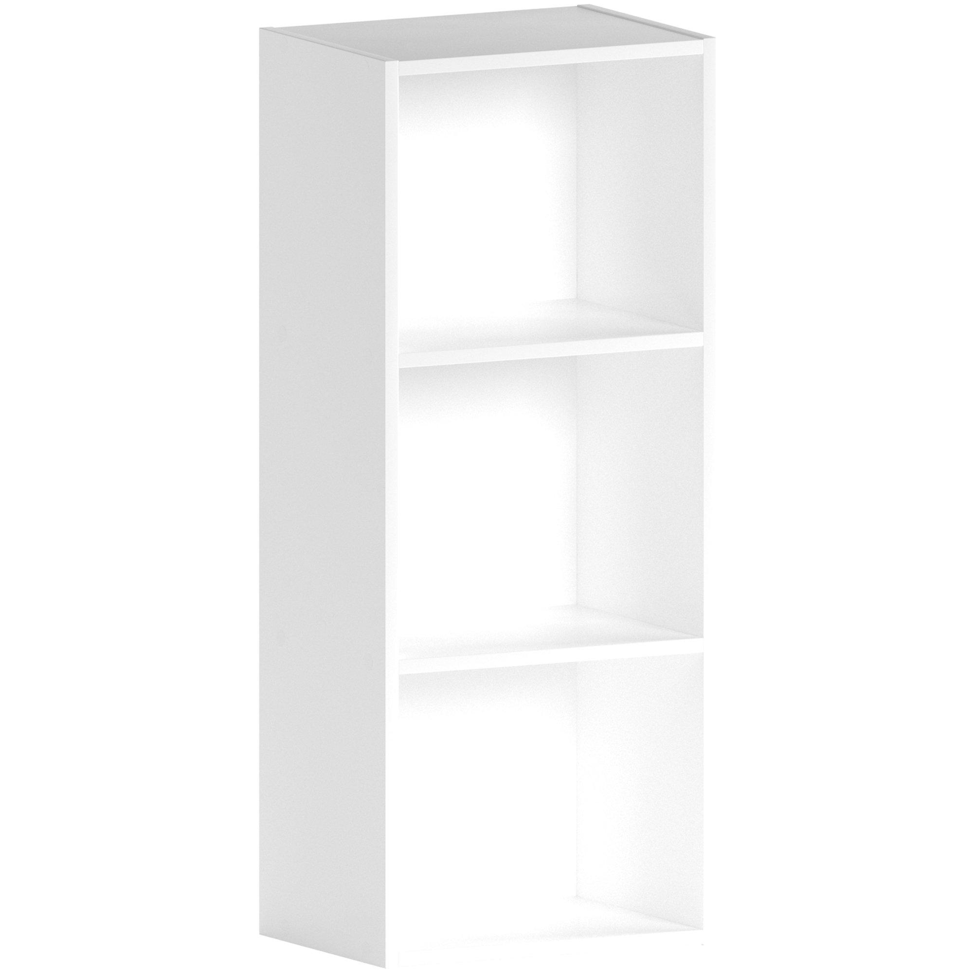 White - Lassic - Vida Designs Oxford 3 Tier Cube Bookcase - 7