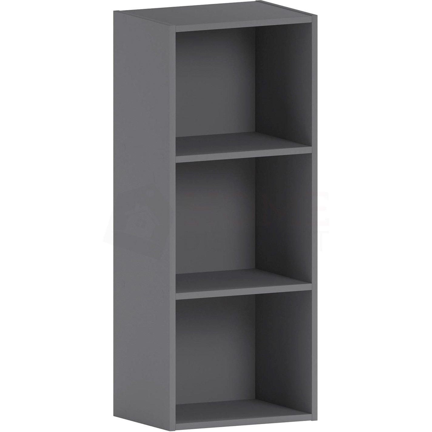 Grey - Lassic - Vida Designs Oxford 3 Tier Cube Bookcase - 8