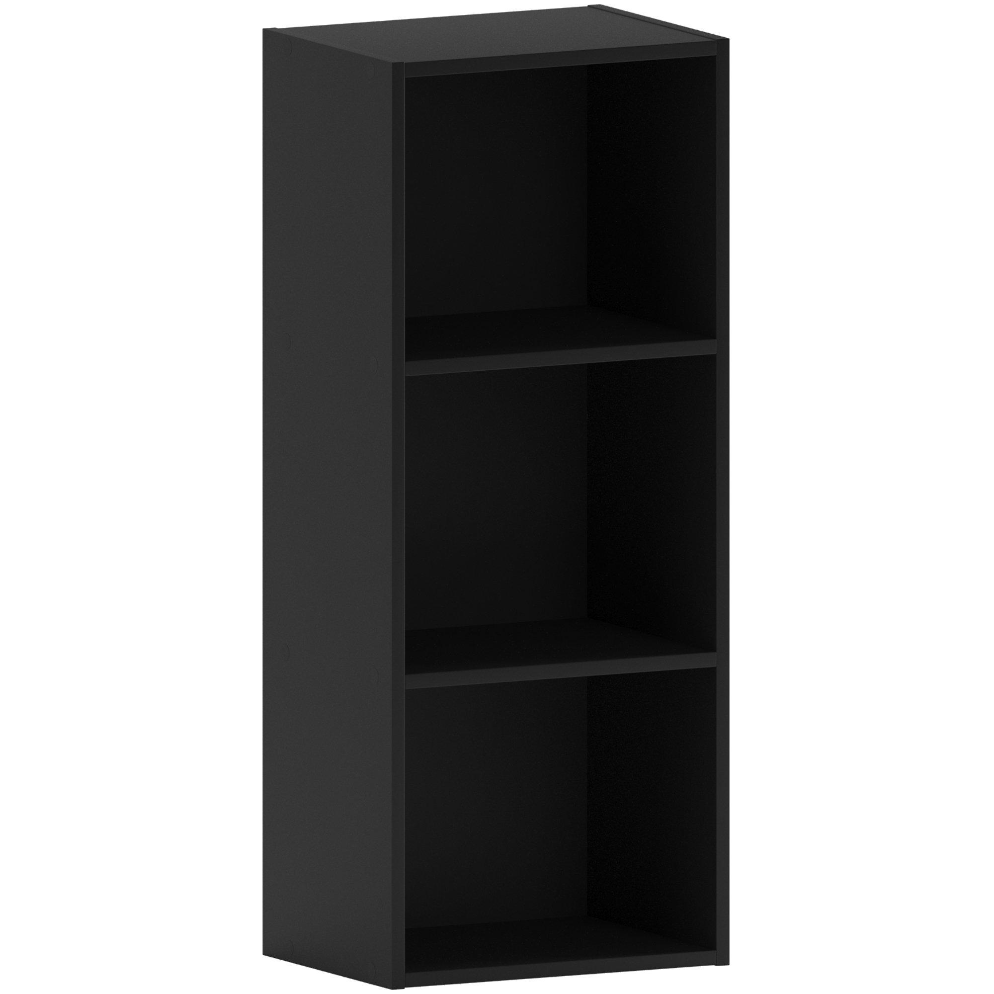Black - Lassic - Vida Designs Oxford 3 Tier Cube Bookcase - 7