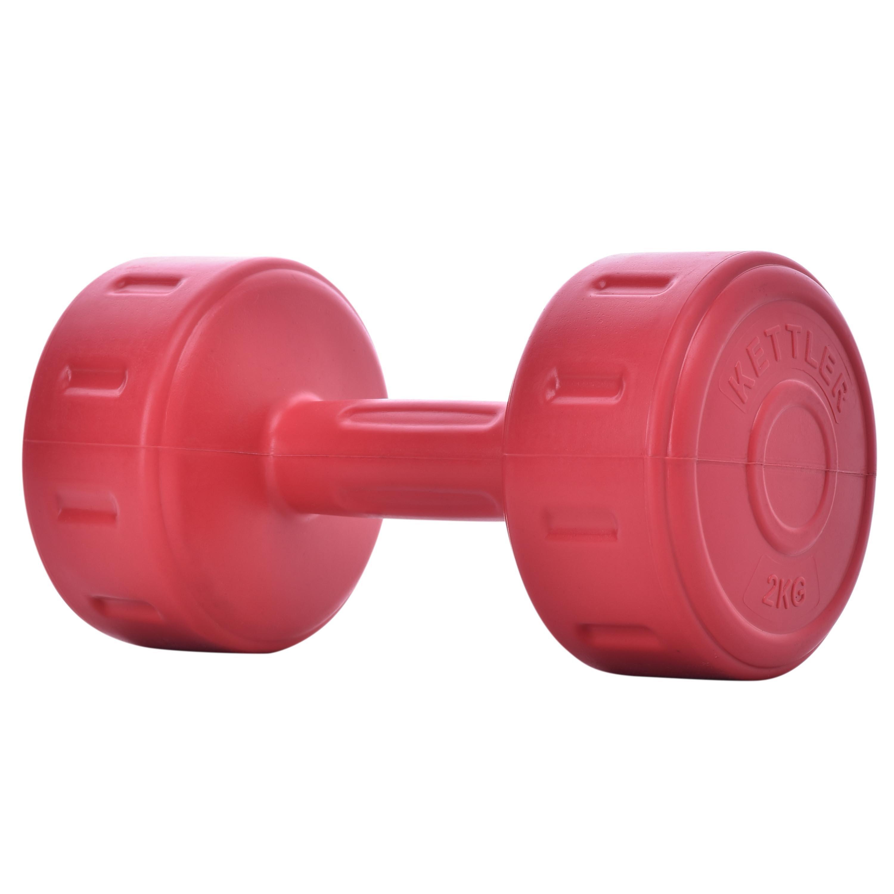 Pink - Kettler - Kettler Vinyl Dumbbell Set - 2