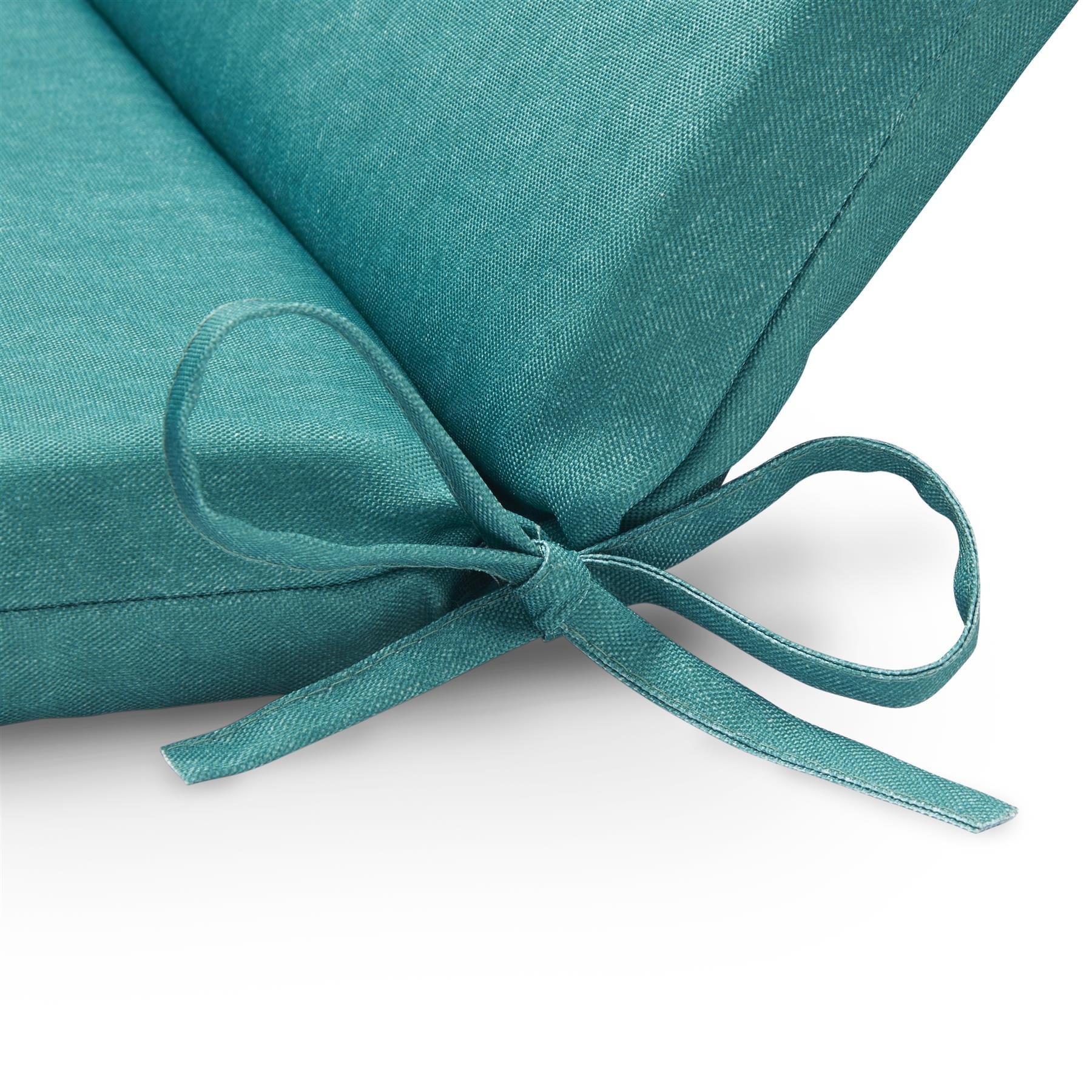 Green - Alan Symonds - Plain Green Full Chair Pad - 3