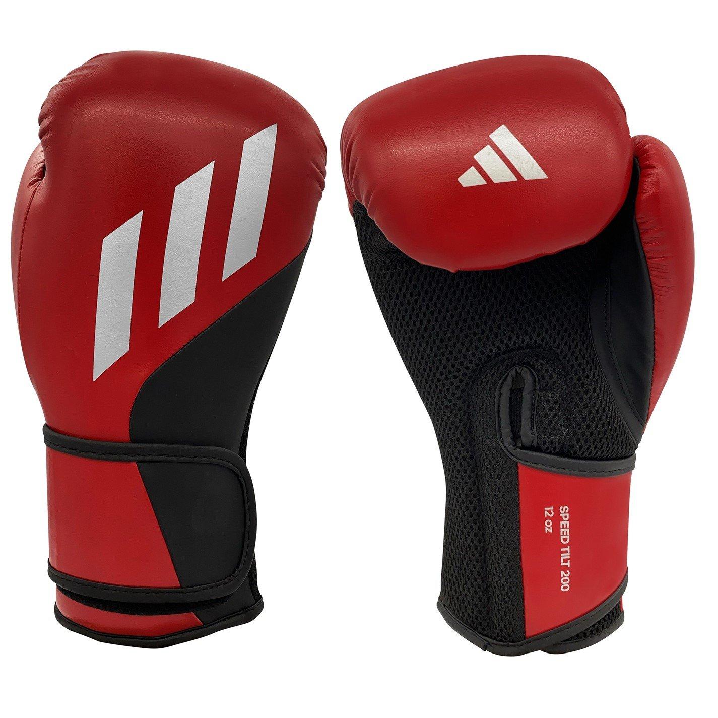 Adidas  Speed 200 Tilt Boxing Gloves - Red - 16oz