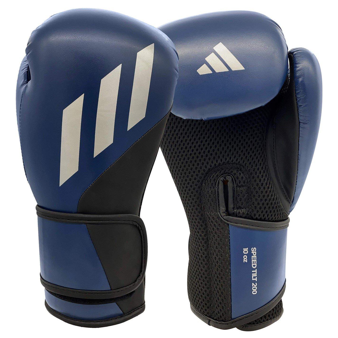 Adidas  Speed 200 Tilt Boxing Gloves - Blue - 10oz