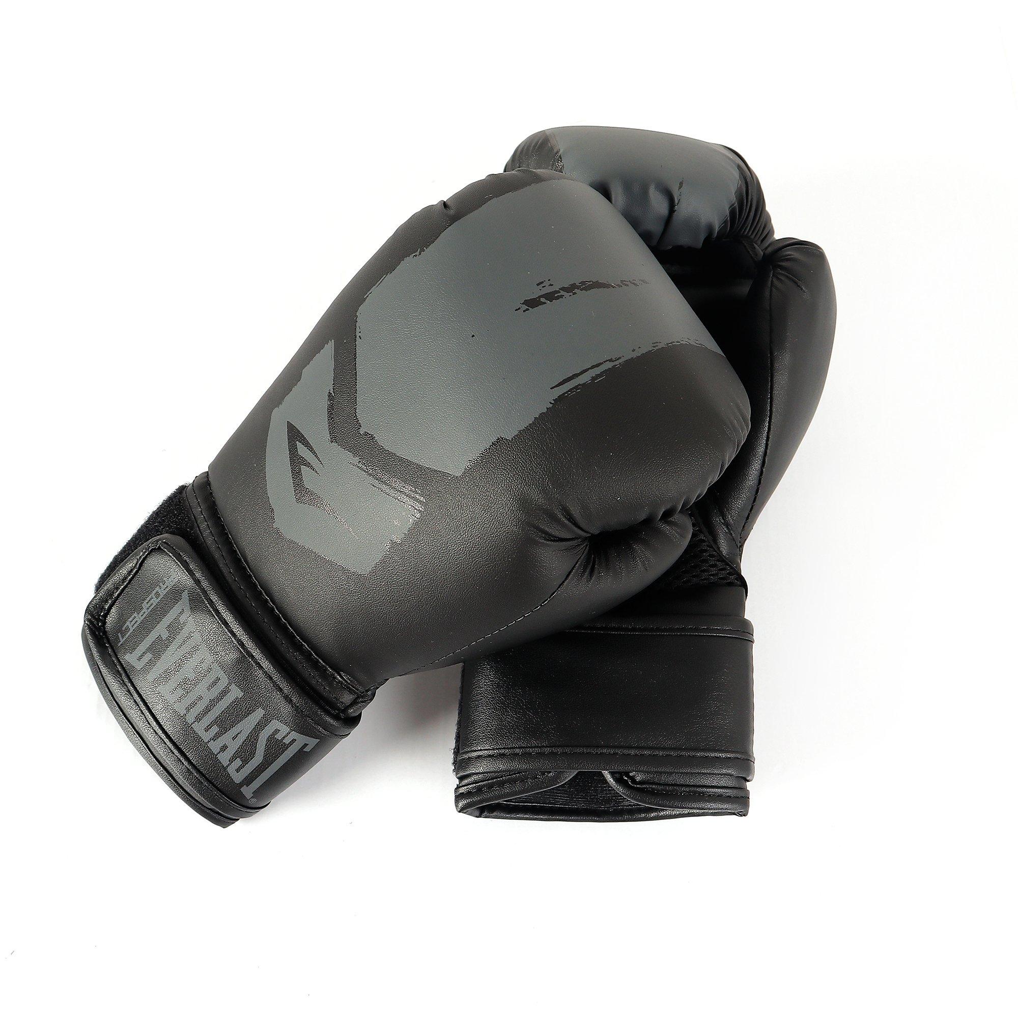 Black/Grey - Everlast - Prospect Training Boxing Gloves Juniors - 2