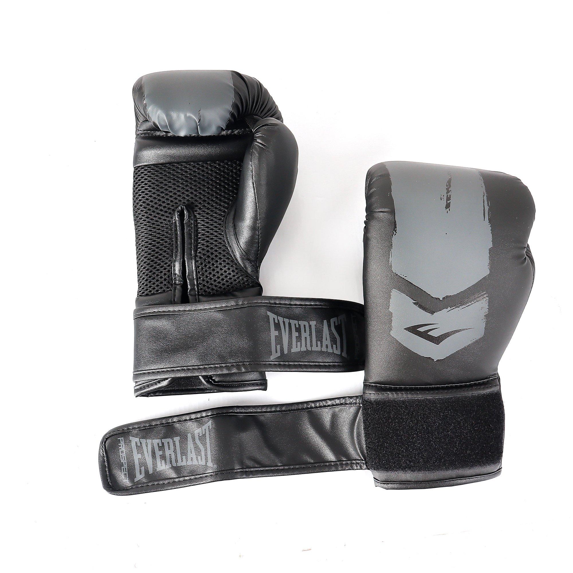 Black/Grey - Everlast - Prospect Training Boxing Gloves Juniors - 5