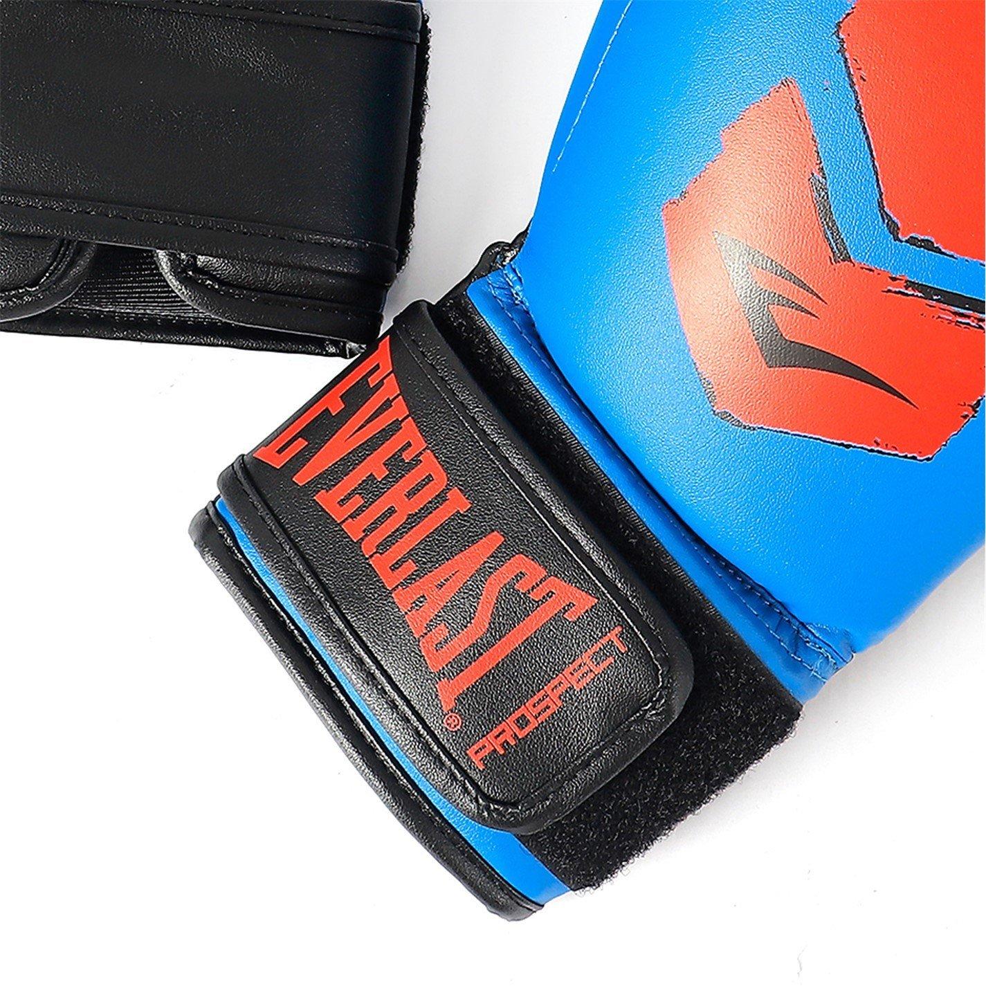 Blue/Red - Everlast - Prospect Training Boxing Gloves Juniors - 6