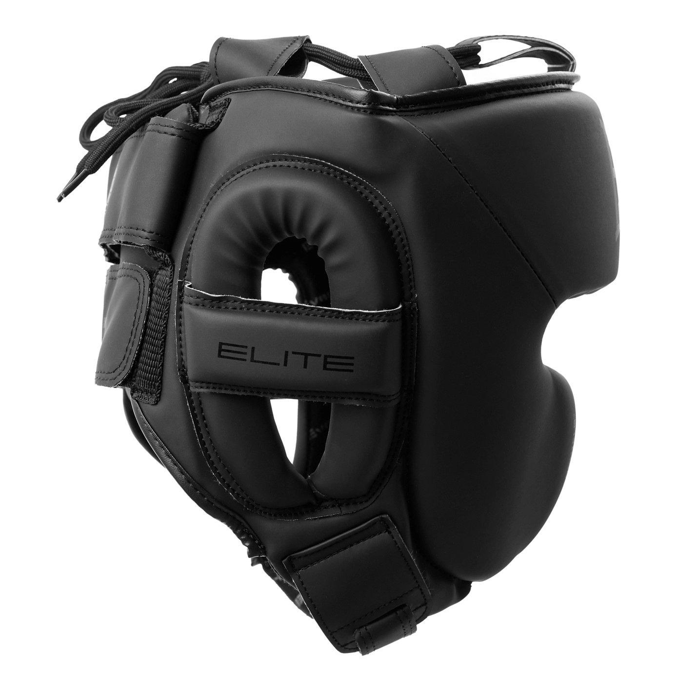 Black - Everlast - Elite Evershield Headgear - 2