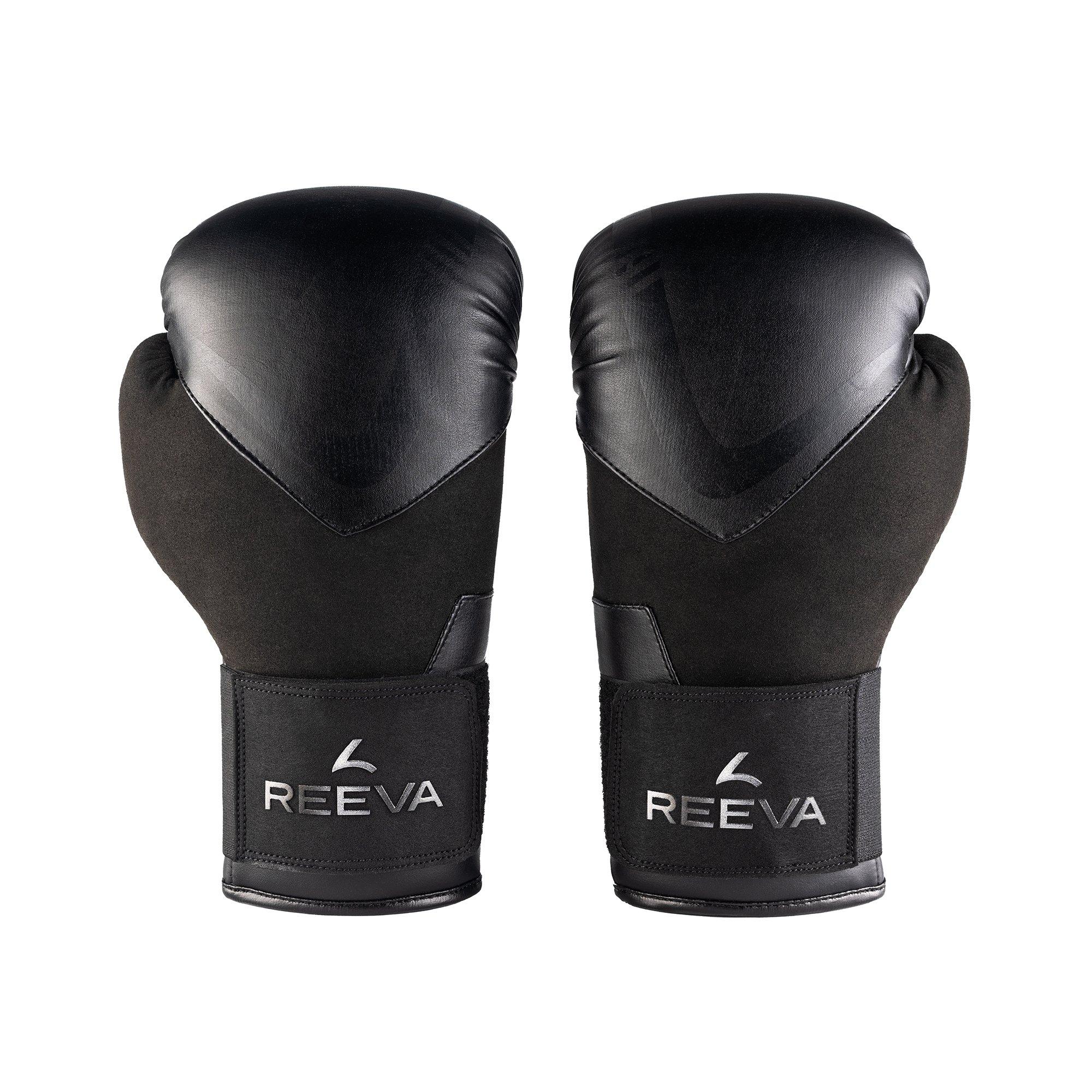 Zwart - Reeva - Boxing Gloves - Microfiber Leather - 2