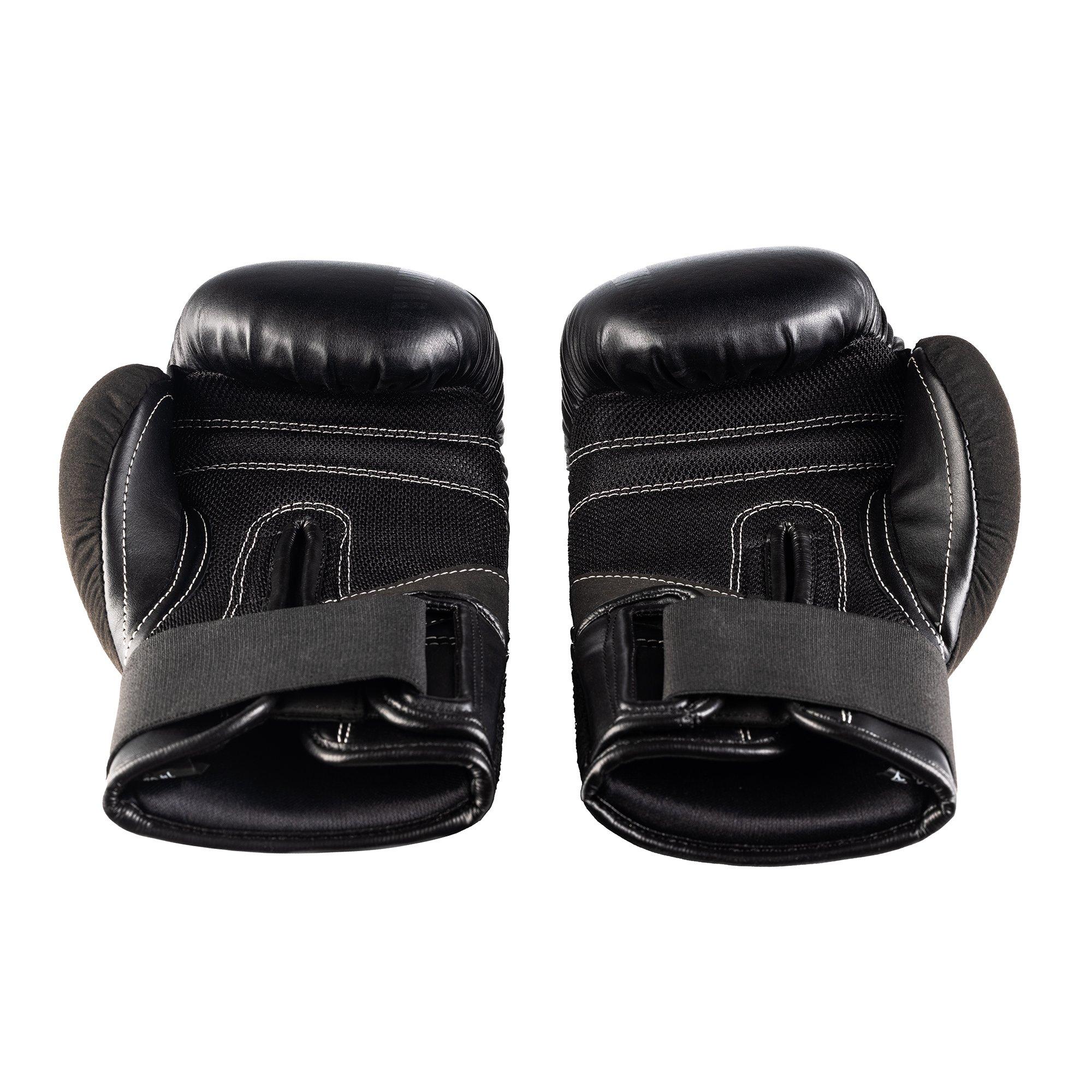 Zwart - Reeva - Boxing Gloves - Microfiber Leather - 3