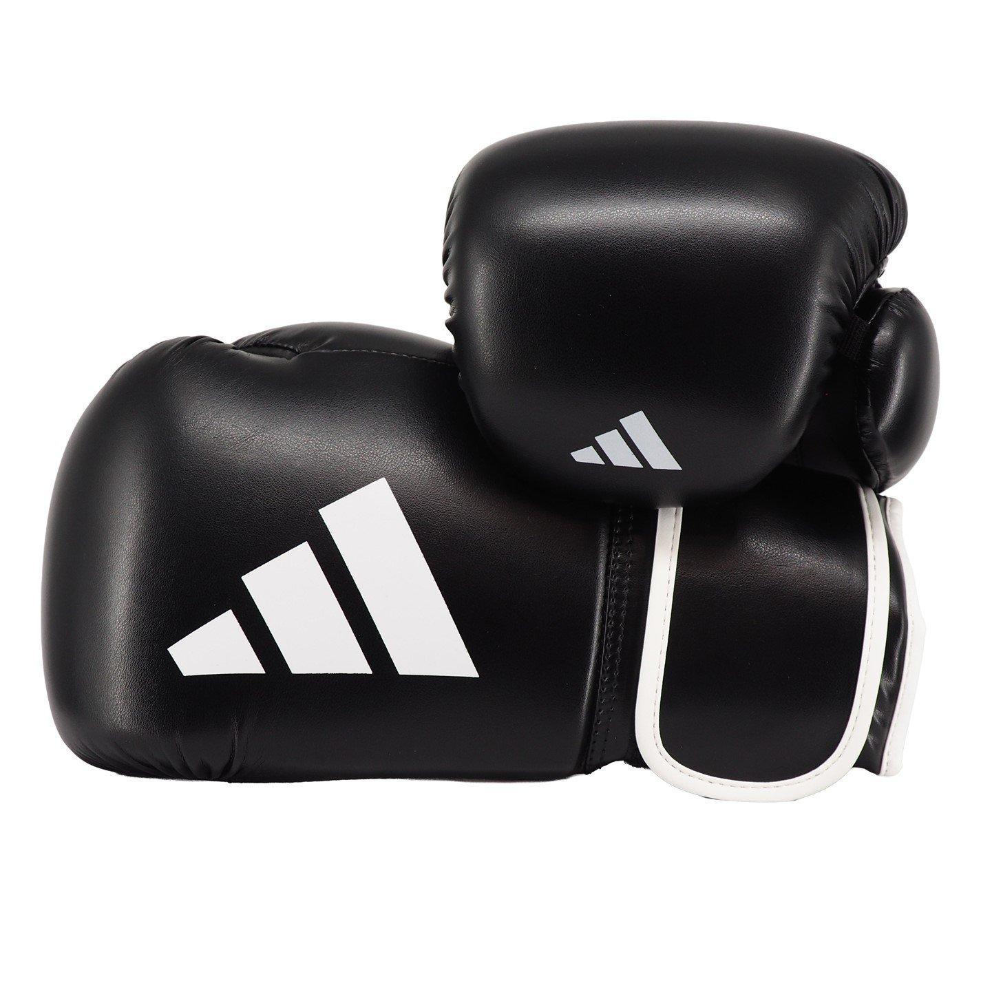 Black/White - adidas - Power 100 Boxing Gloves - 1