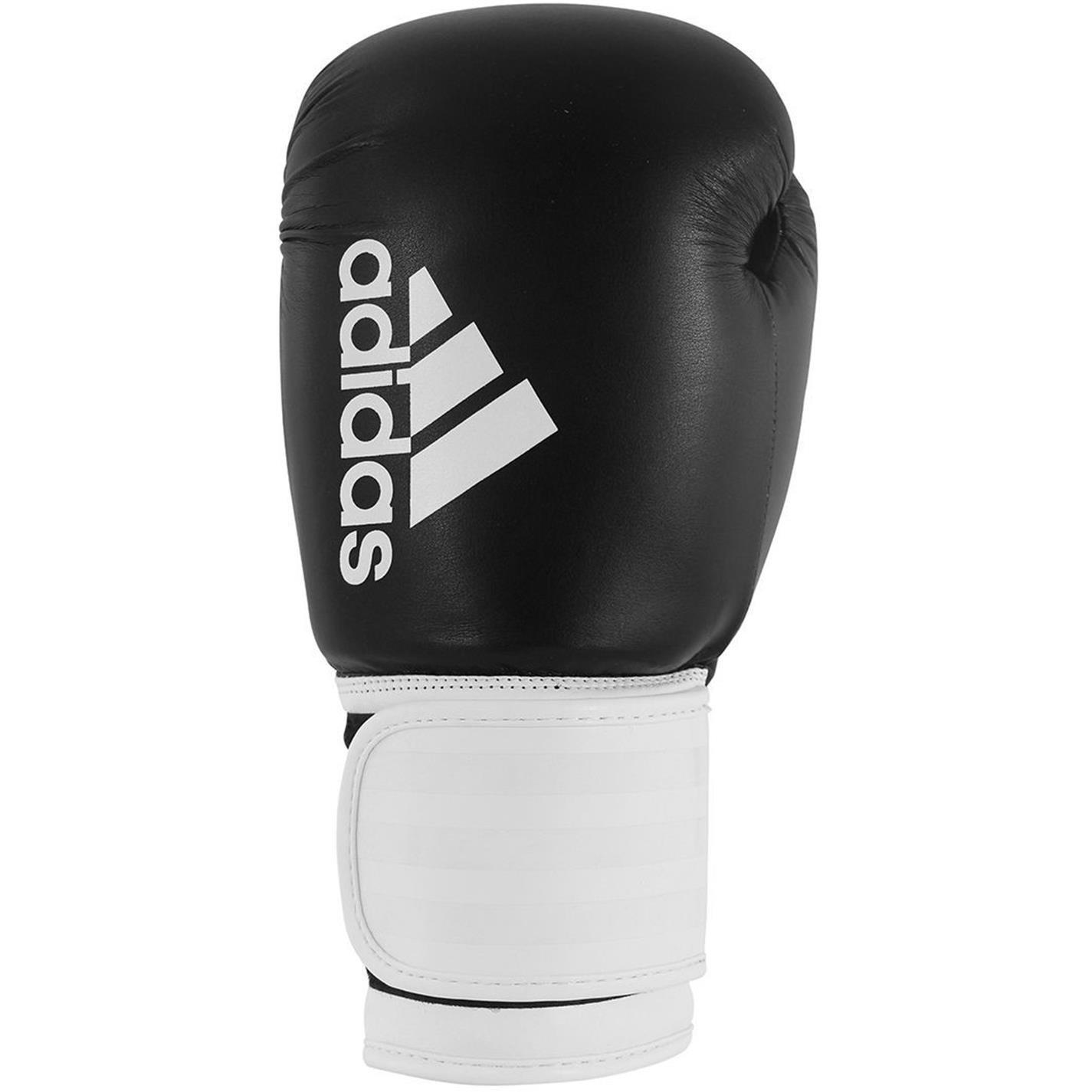 Zwart/Wit - adidas - Hybrid 100 Boxing Gloves - 4