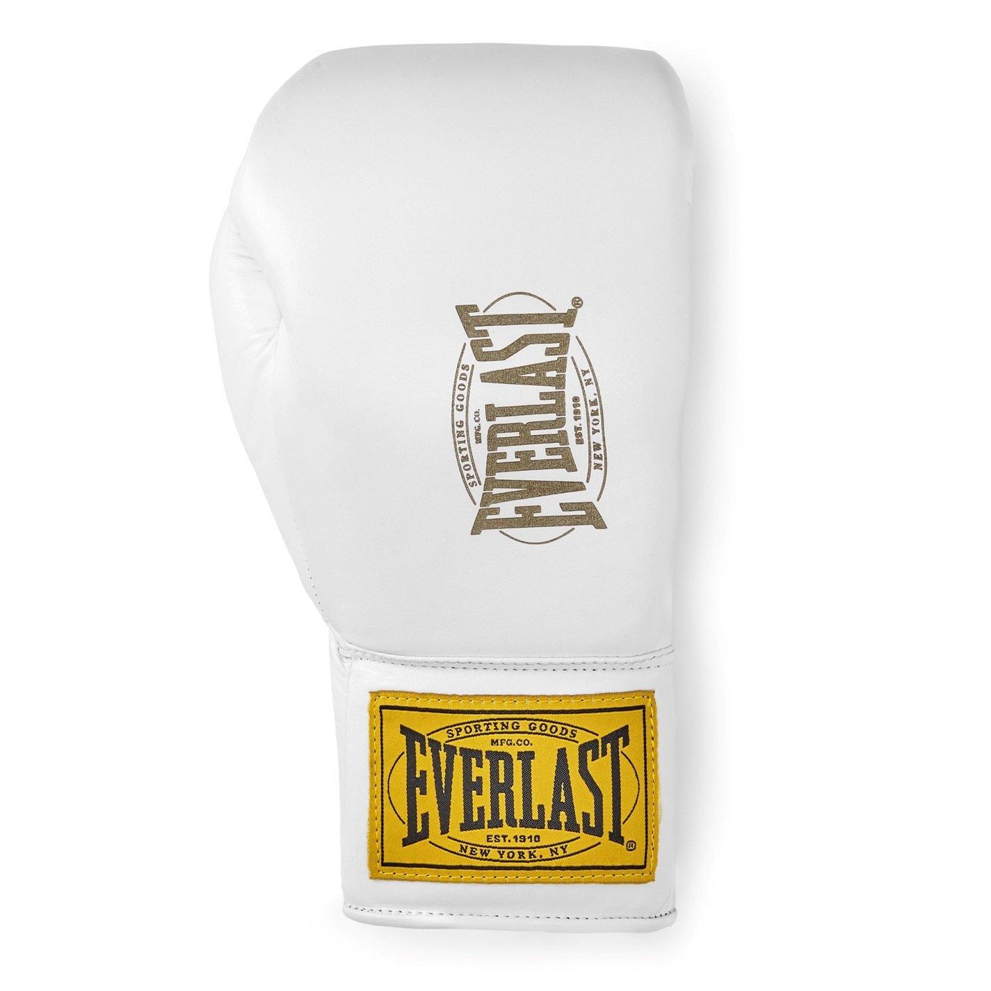 Bijela - Everlast - 1910 Pro Leather Laced Boxing Gloves - 2
