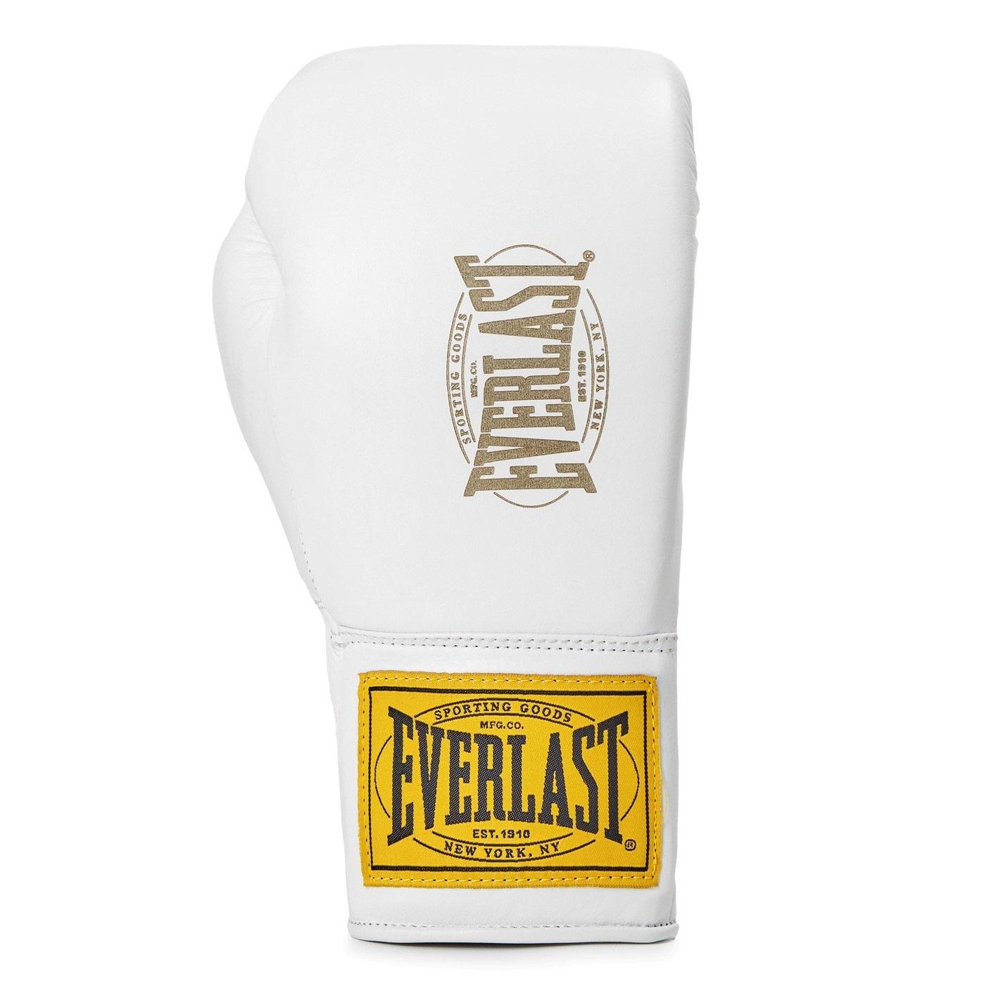 Bijela - Everlast - 1910 Pro Leather Laced Boxing Gloves - 3