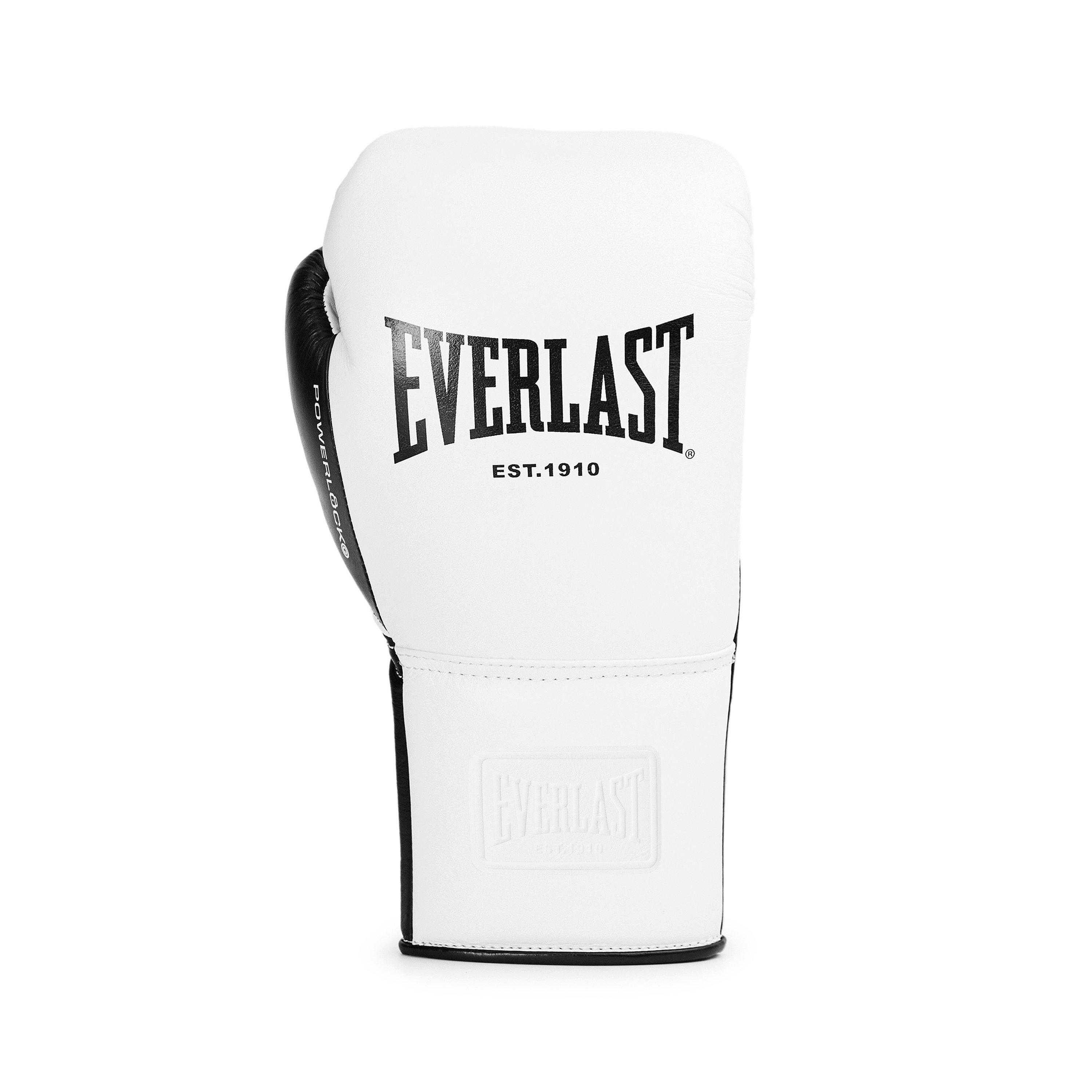 Weiß - Everlast - Everlast Powerlock Pro Lace Up Gloves - 4