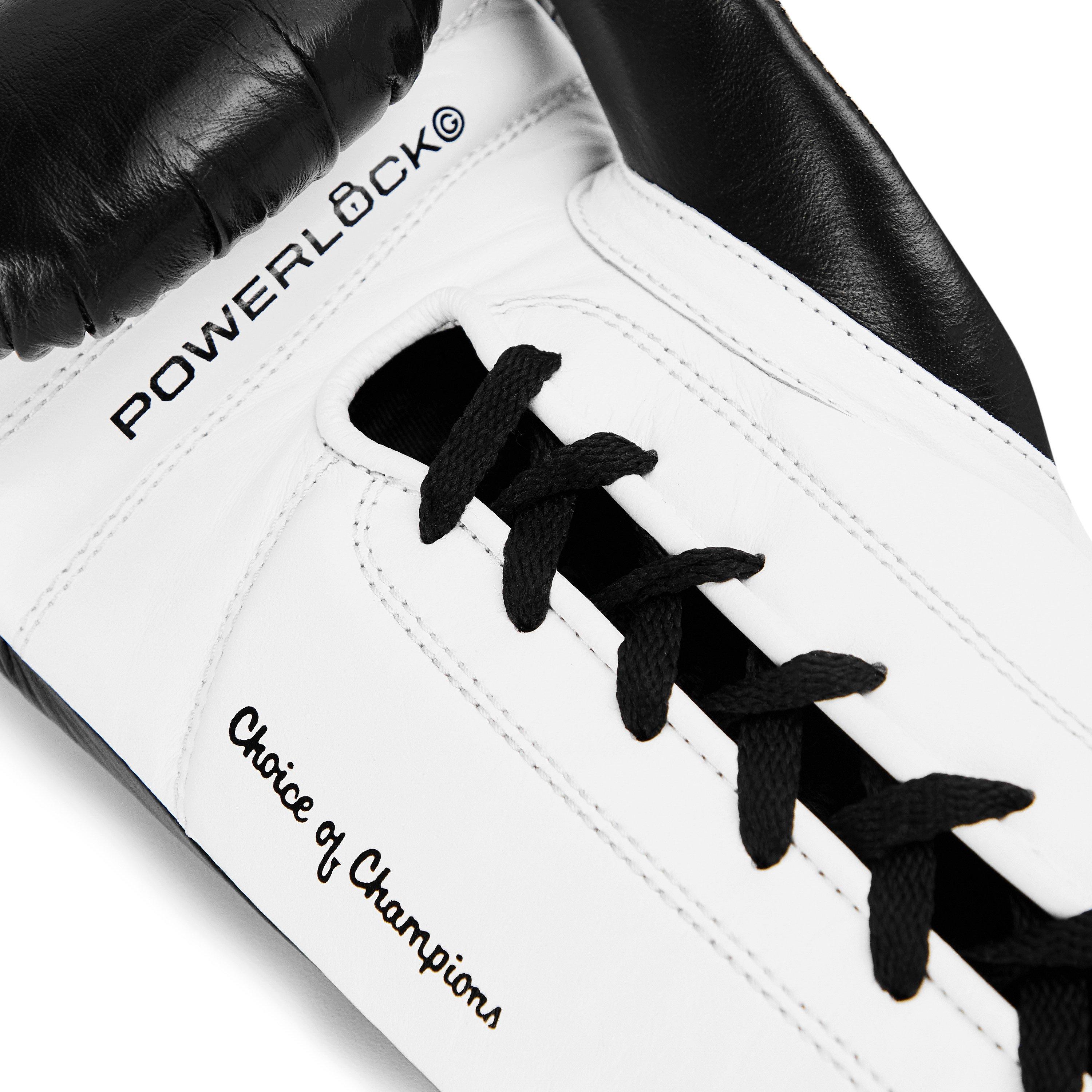 Crna - Everlast - Everlast Powerlock Pro Lace Up Gloves - 2