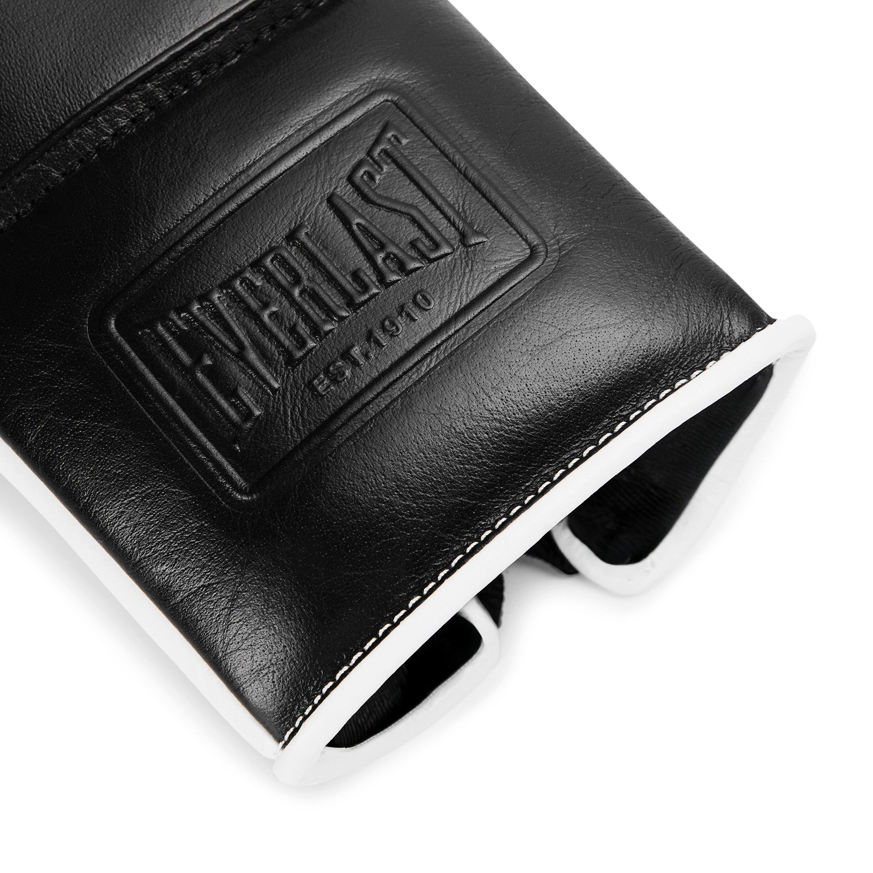 Crna - Everlast - Everlast Powerlock Pro Lace Up Gloves - 3
