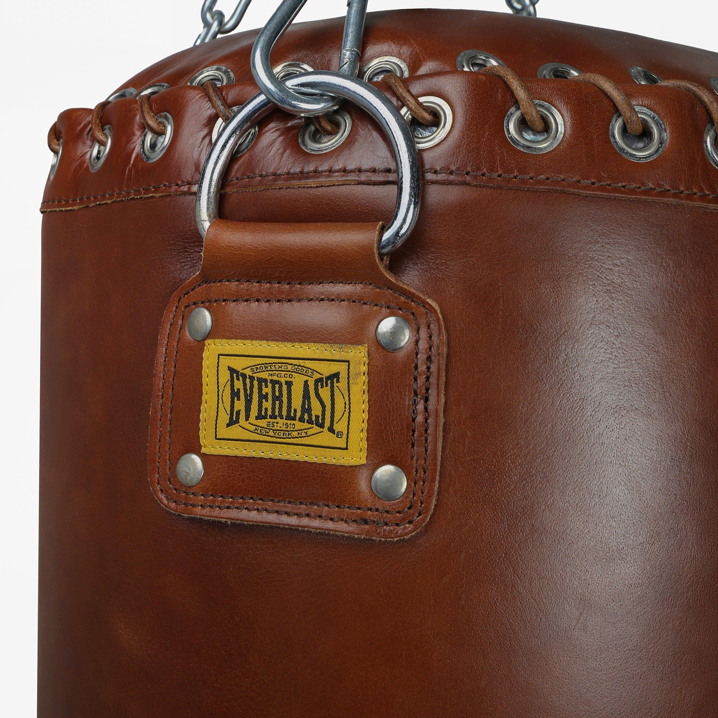 Vintage Brown - Everlast - 1910 Lace Top Heavy Bag (45KG) – Vintage Brown (Filled) - 2