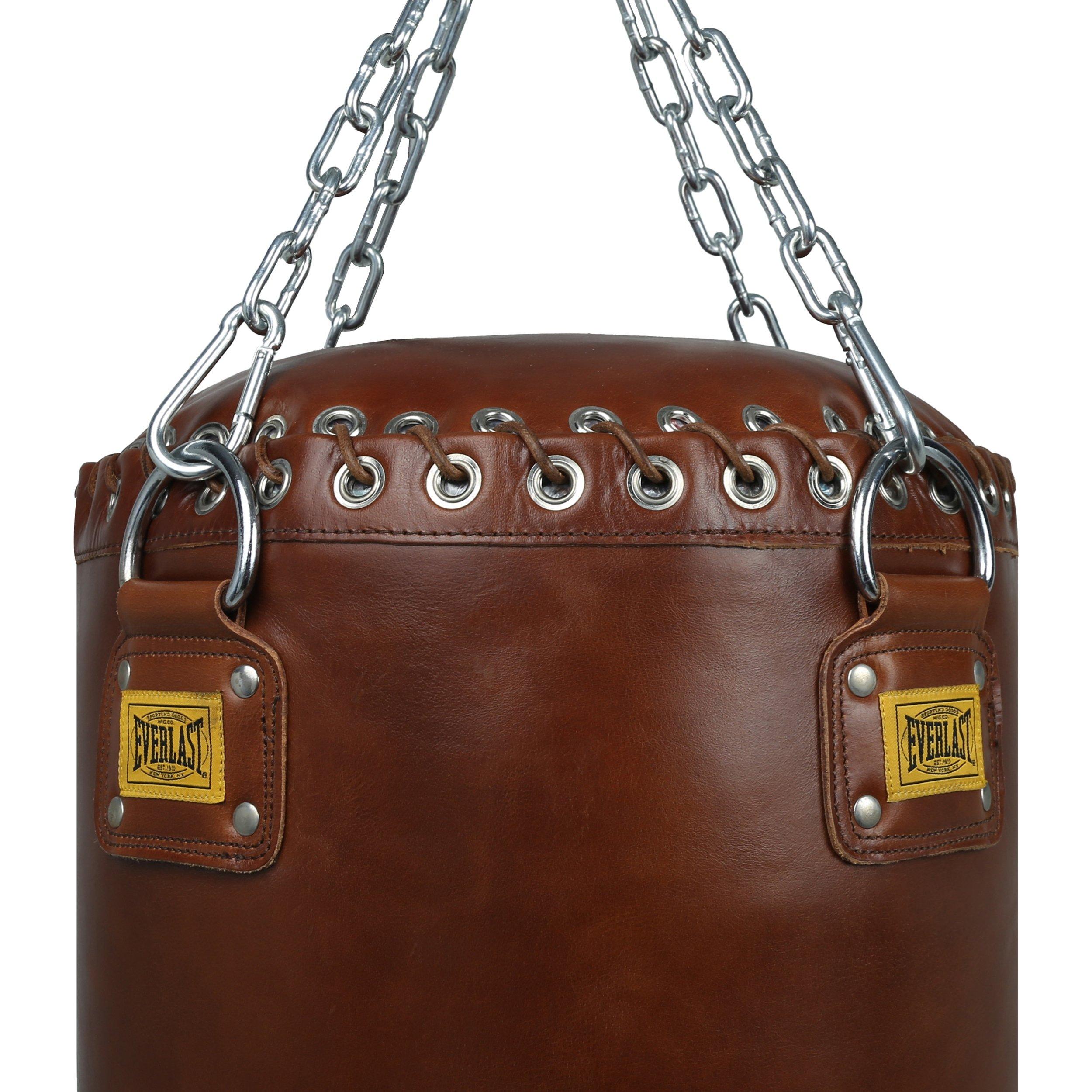 Vintage Brown - Everlast - 1910 Lace Top Heavy Bag (45KG) – Vintage Brown (Filled) - 3