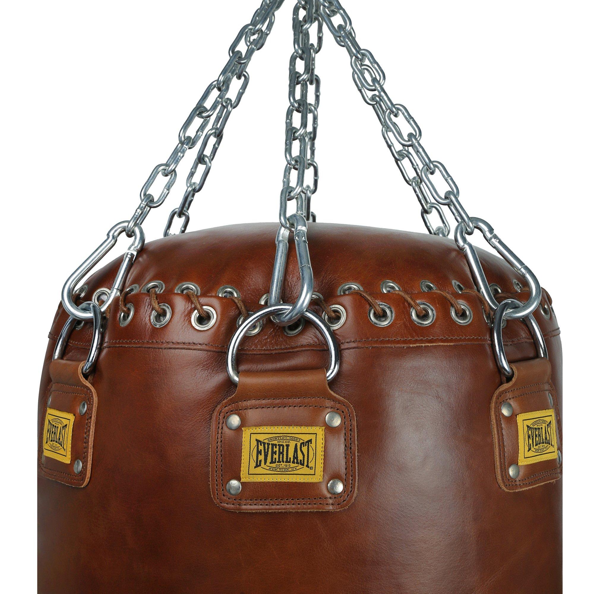 Vintage Brown - Everlast - 1910 Lace Top Heavy Bag (75 KG) – Vintage Brown (Filled) - 2