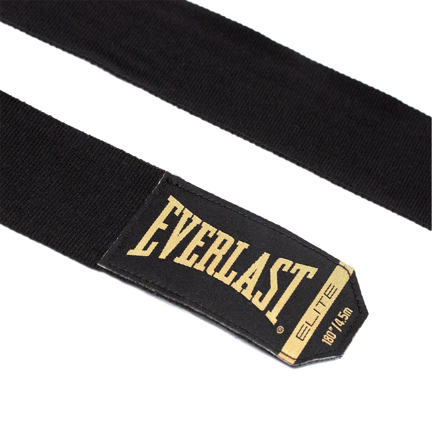 Bandages De Boxe Everlast 120 Cm – Protection Main, Tissu Extensible, Lavable, Pour Entraînement