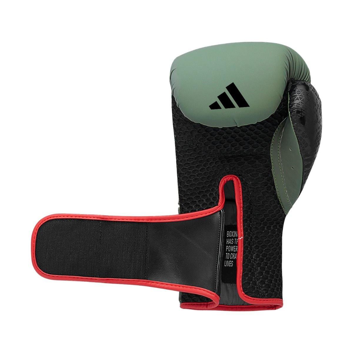Grün - adidas - Adults Combat Boxing Gloves - 3
