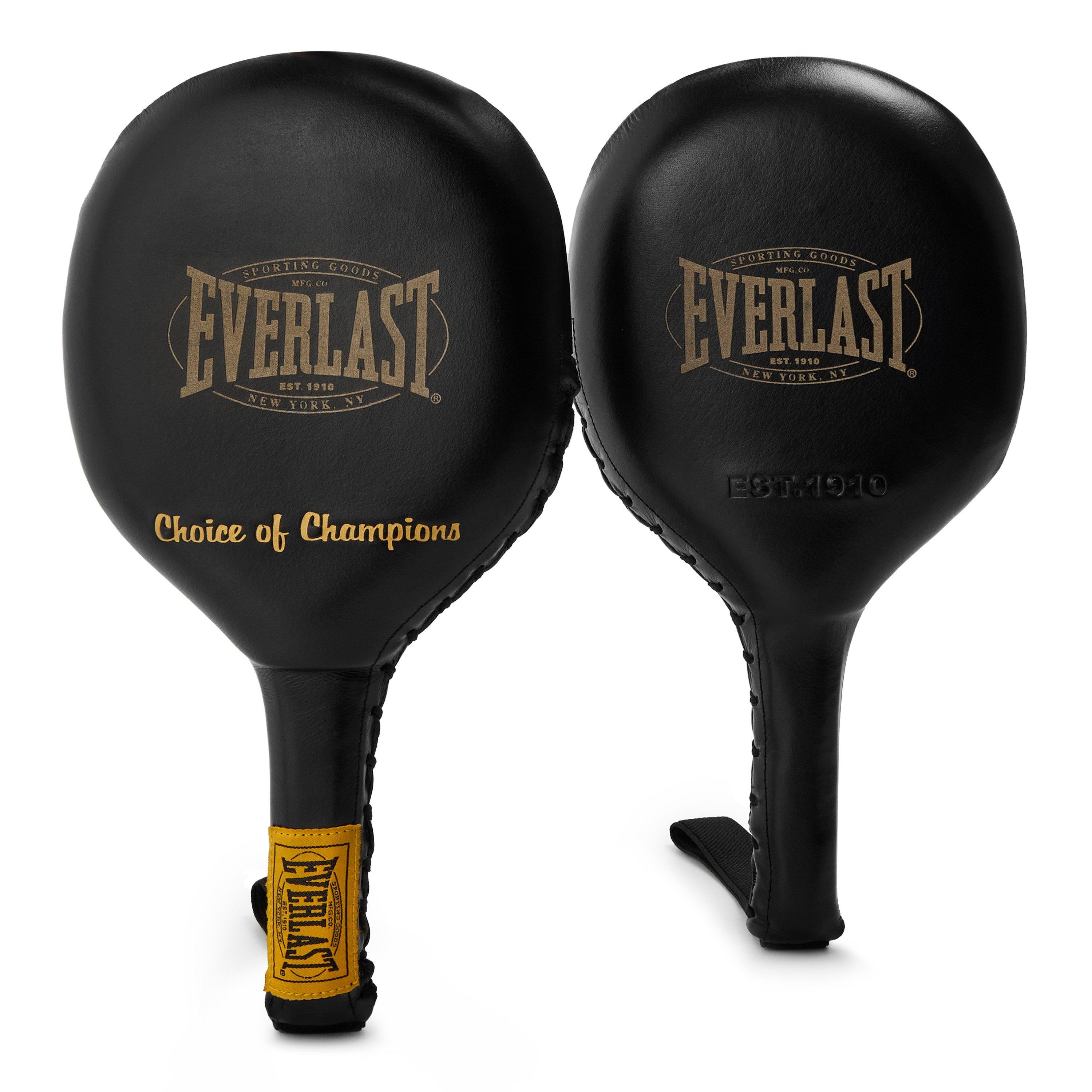 Black - Everlast - Everlast 1910 Pro Leather Striking Paddles - 2