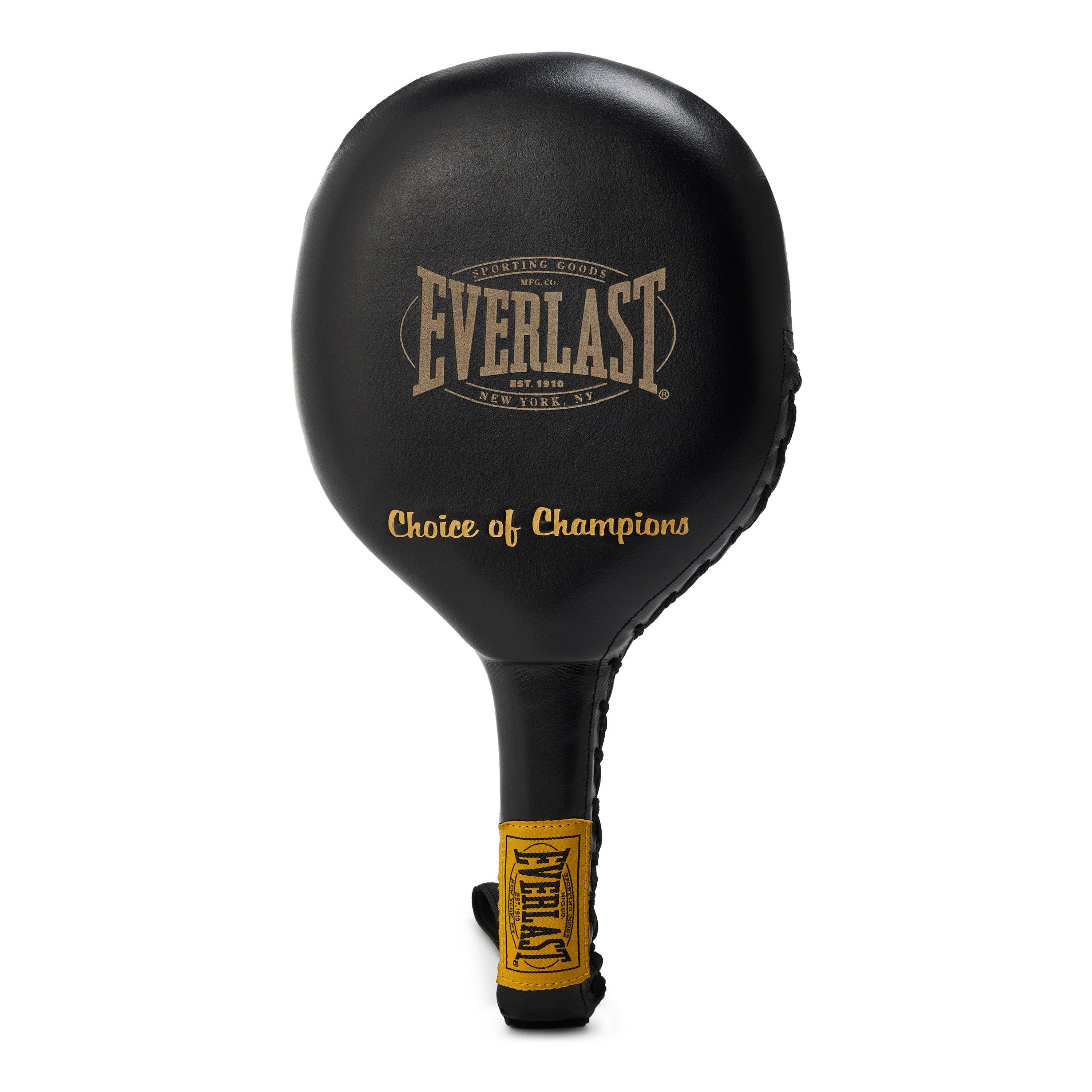 Black - Everlast - Everlast 1910 Pro Leather Striking Paddles - 3