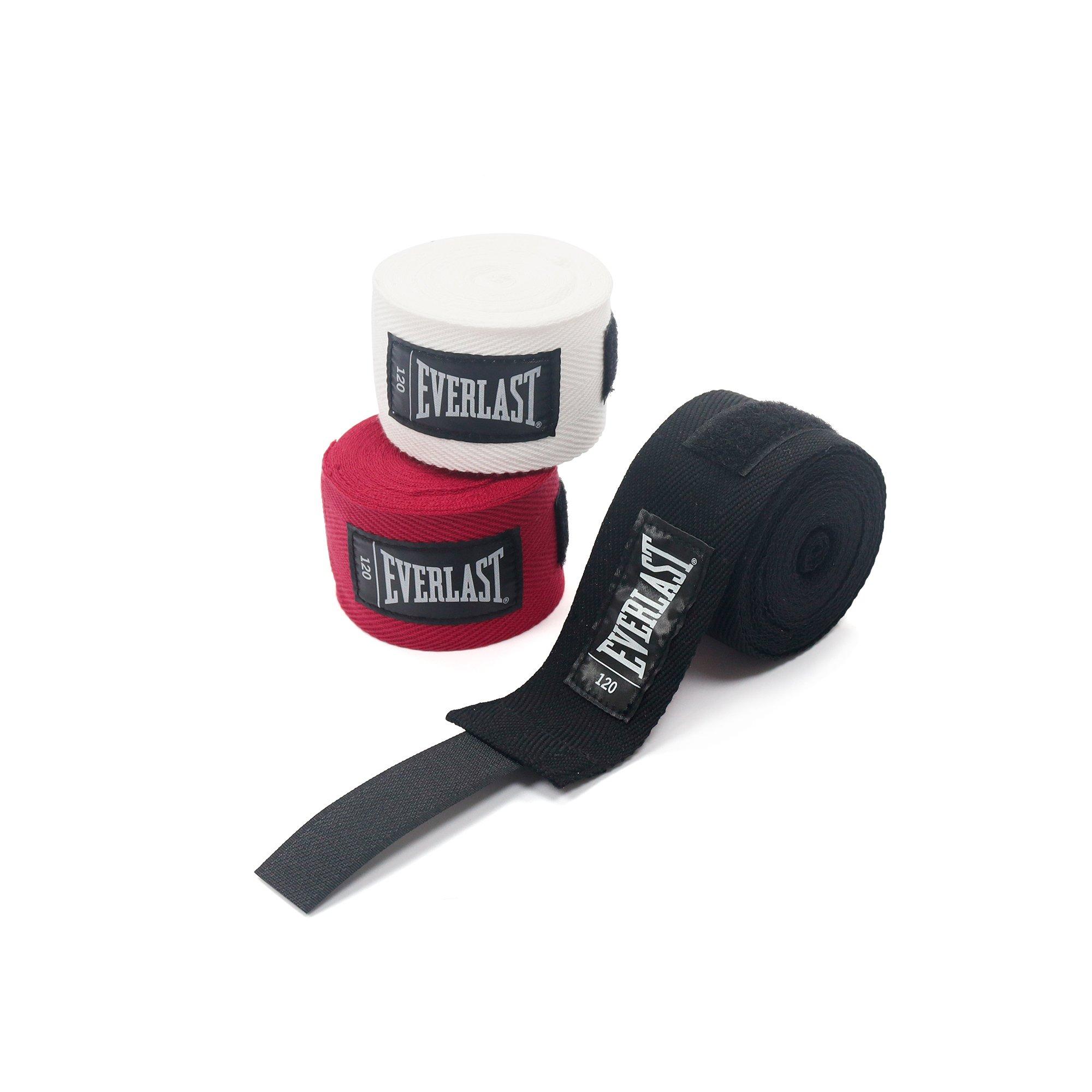 Red/Blk/Nat - Everlast - 120 inch 3 Pack of Handwraps - 1