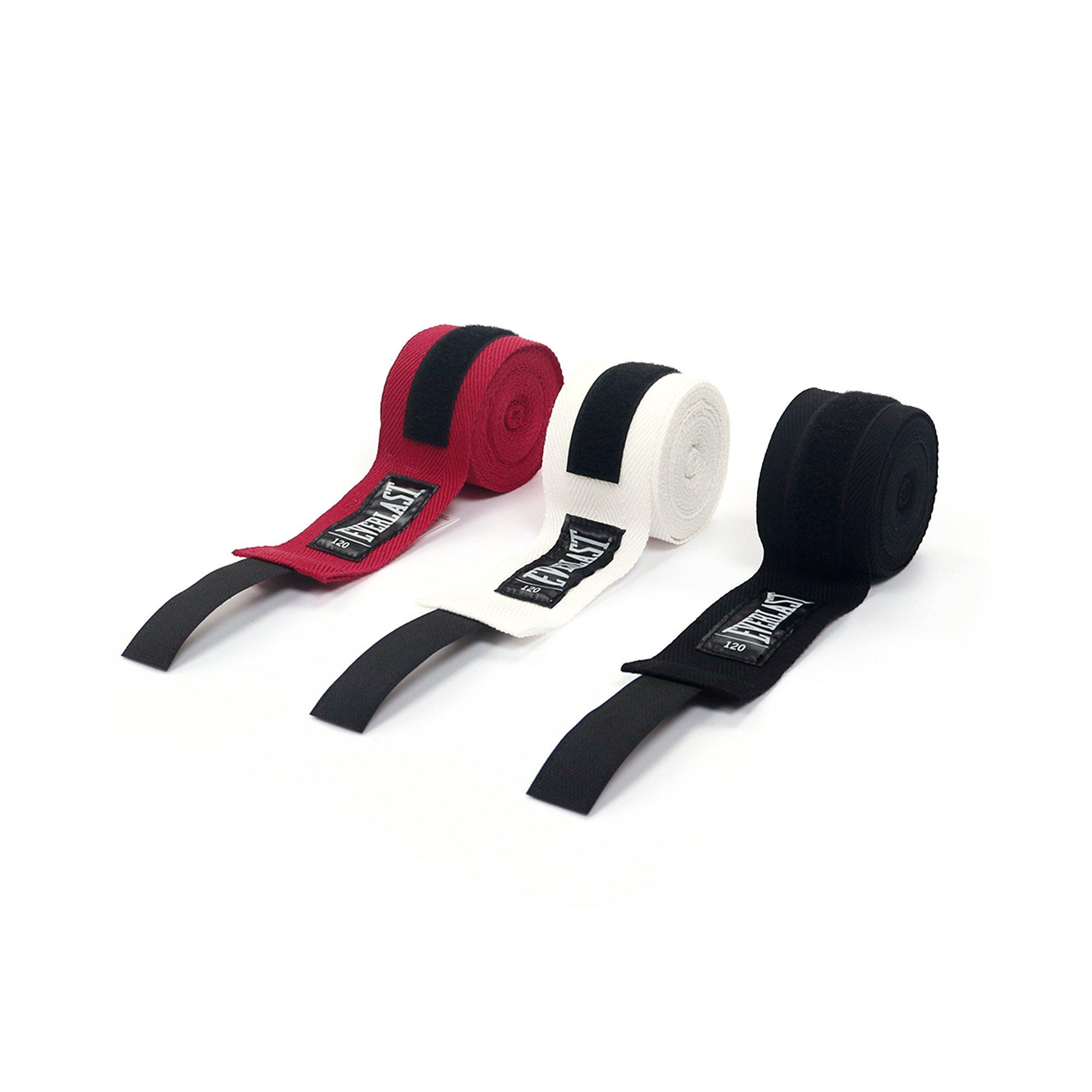 Red/Blk/Nat - Everlast - 120 inch 3 Pack of Handwraps - 5