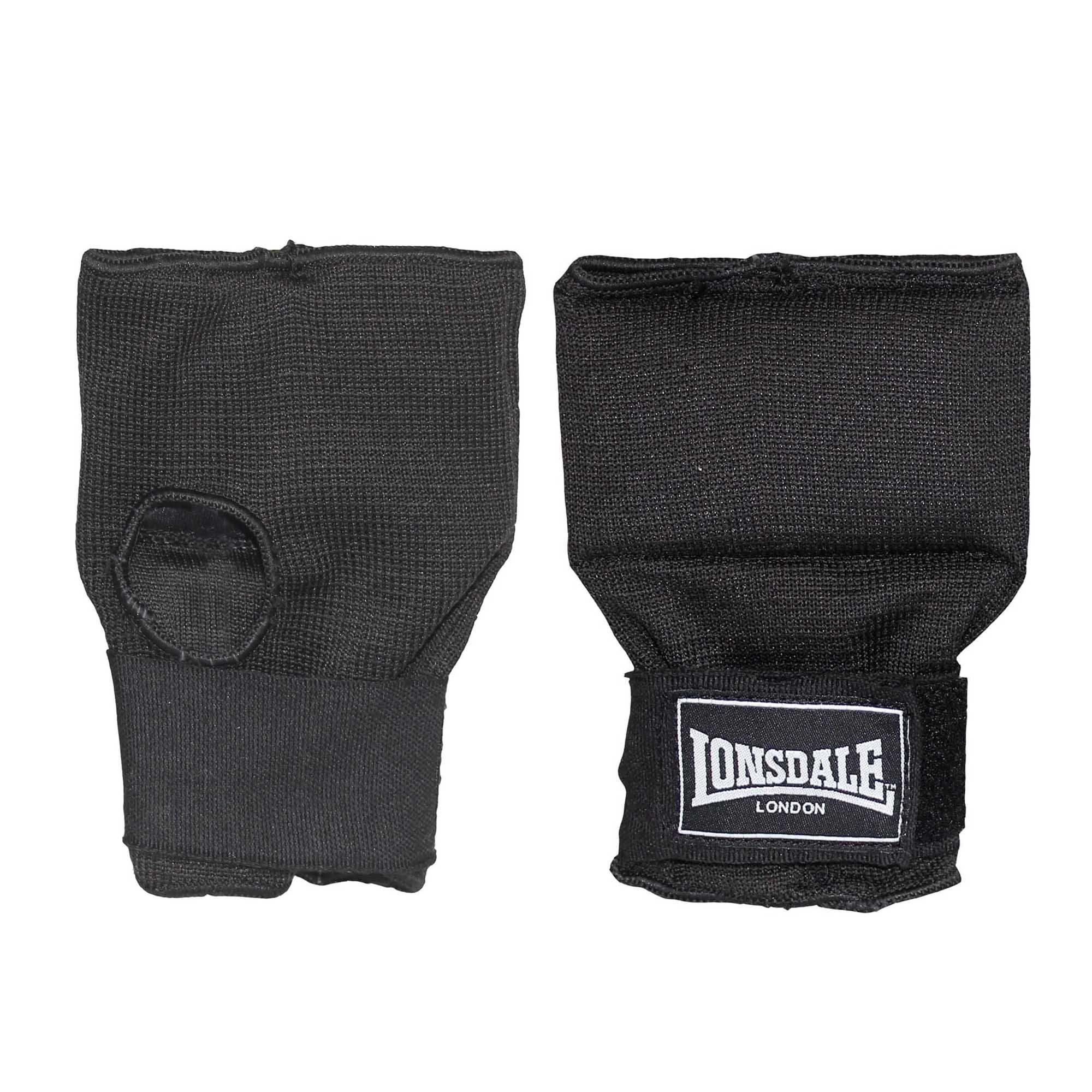 Black/White - Lonsdale - Training Inner Glove - 1