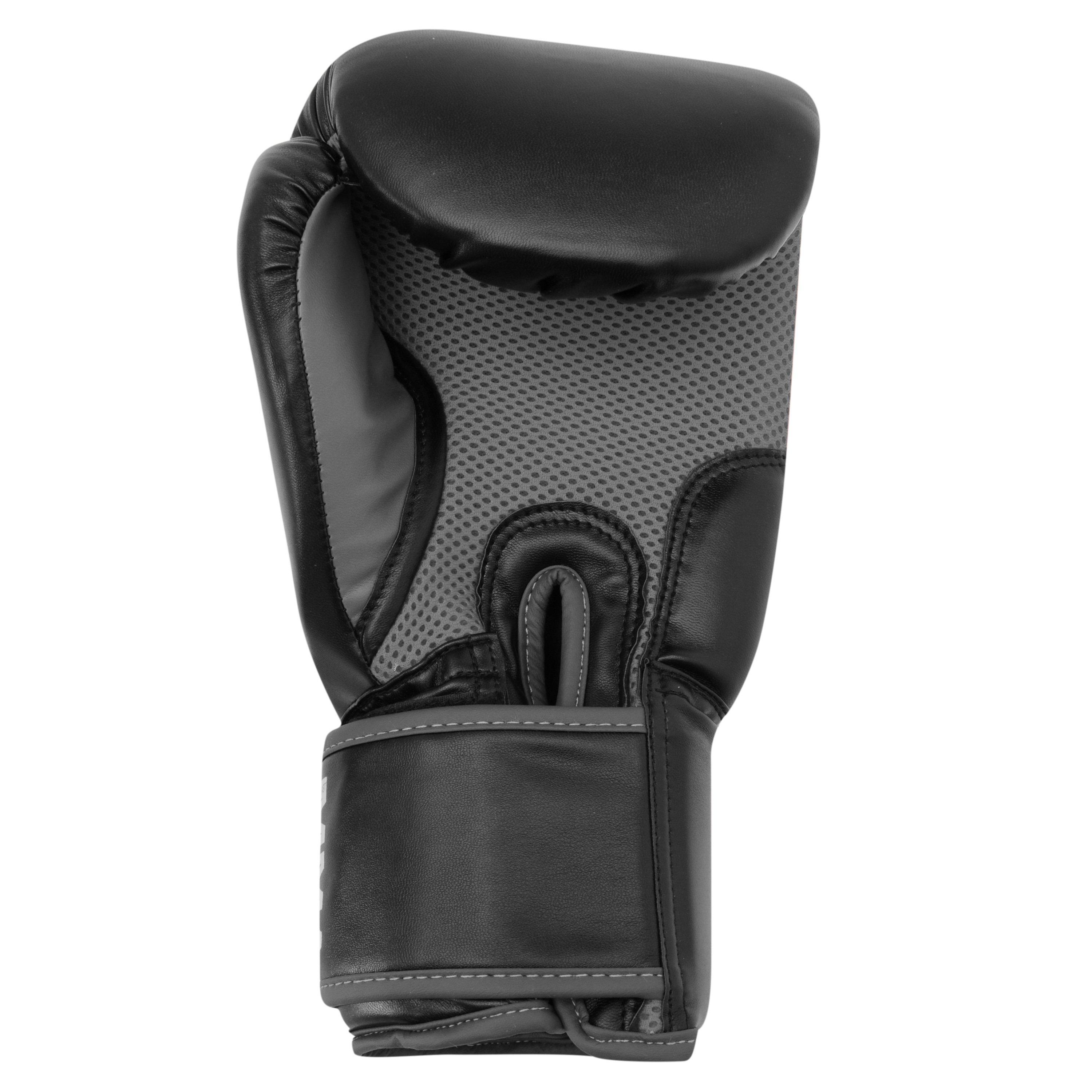 Black - Everlast - Premium Muay Thai Training Gloves - 3