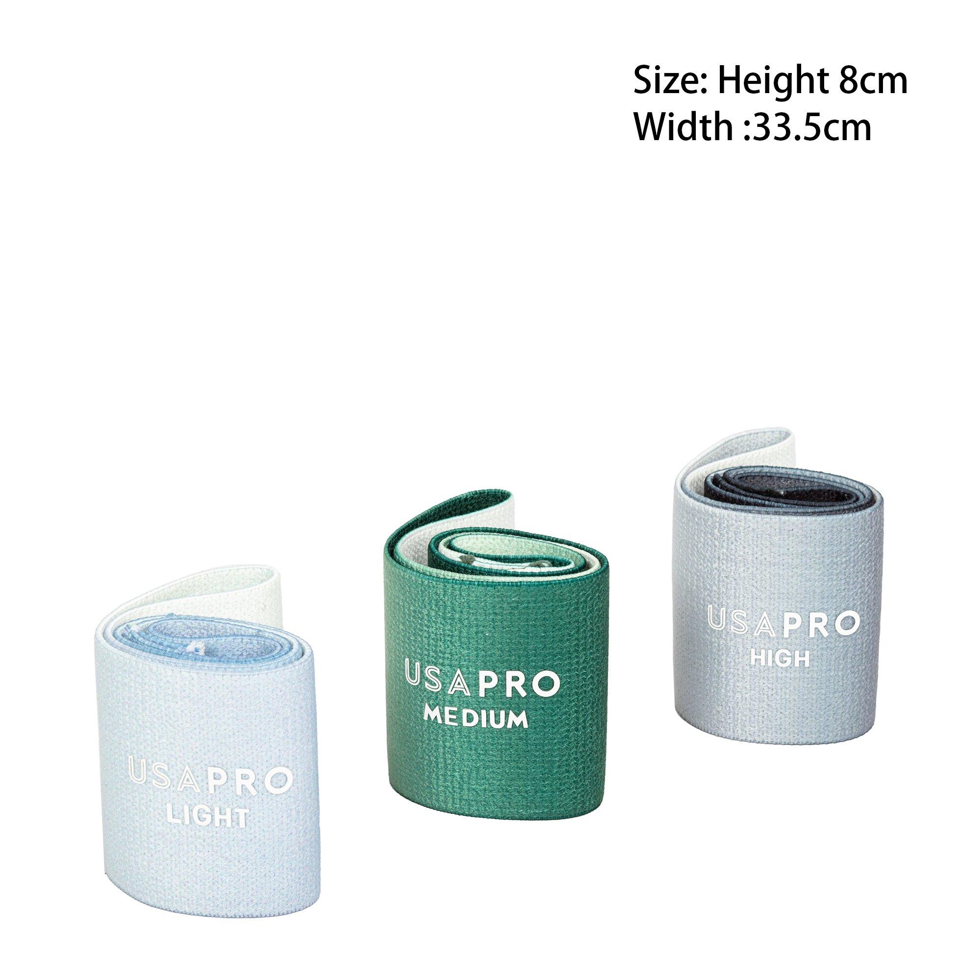 Ombre - USA Pro - Woven Resistance Band Trio - 4