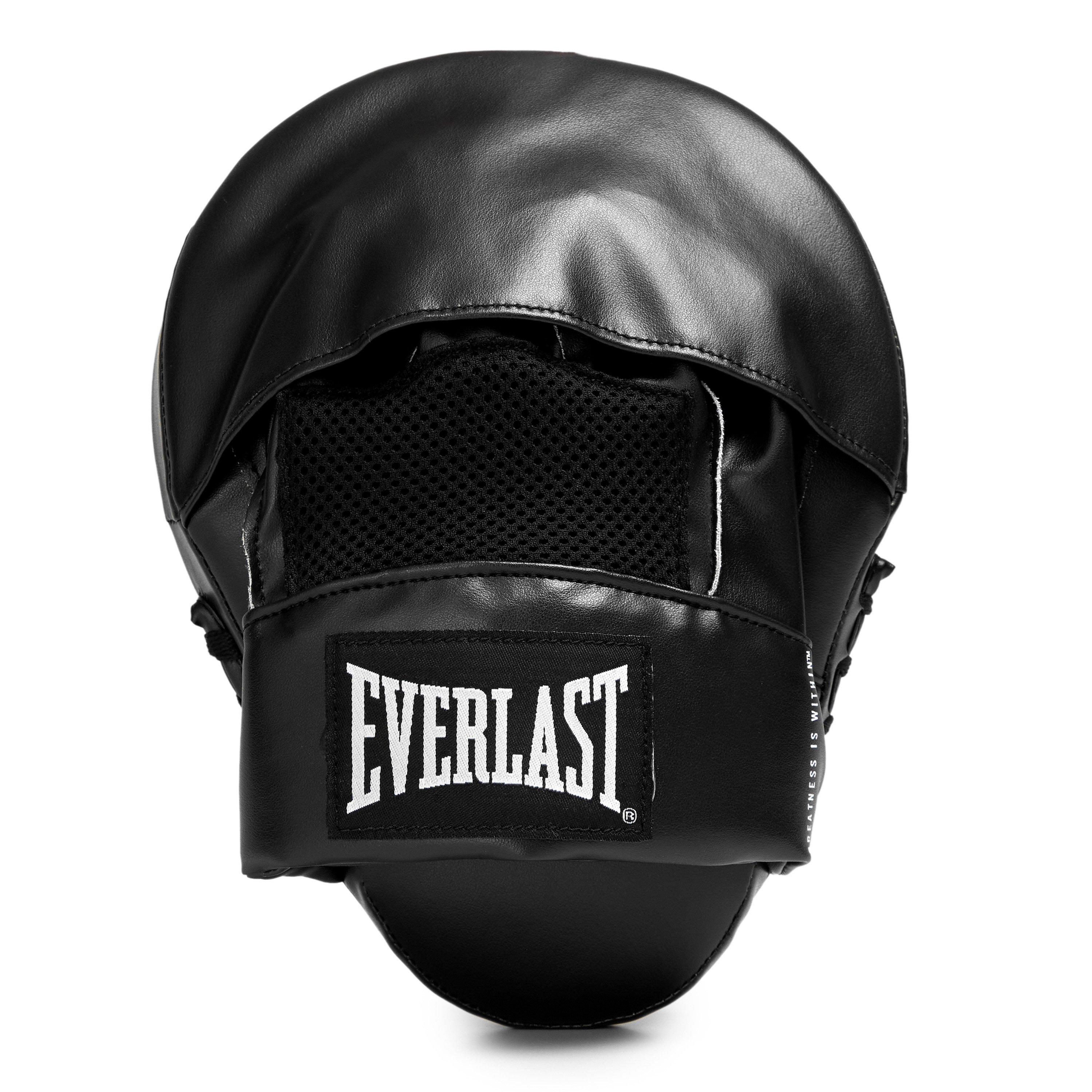 Black - Everlast - Powerlock Focus Mitts - 4