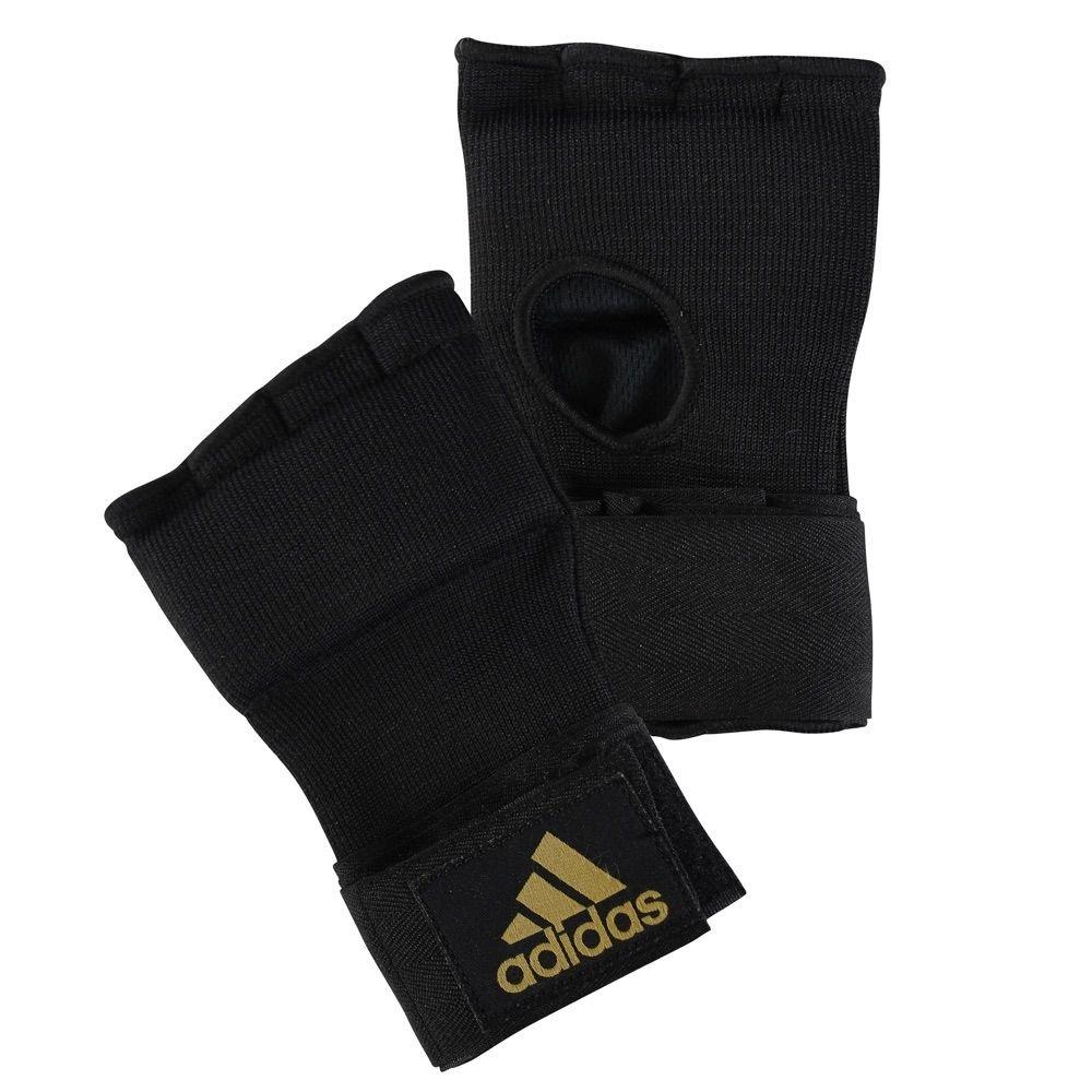 Black/gold - adidas - Super Inner Gloves Padded - 1