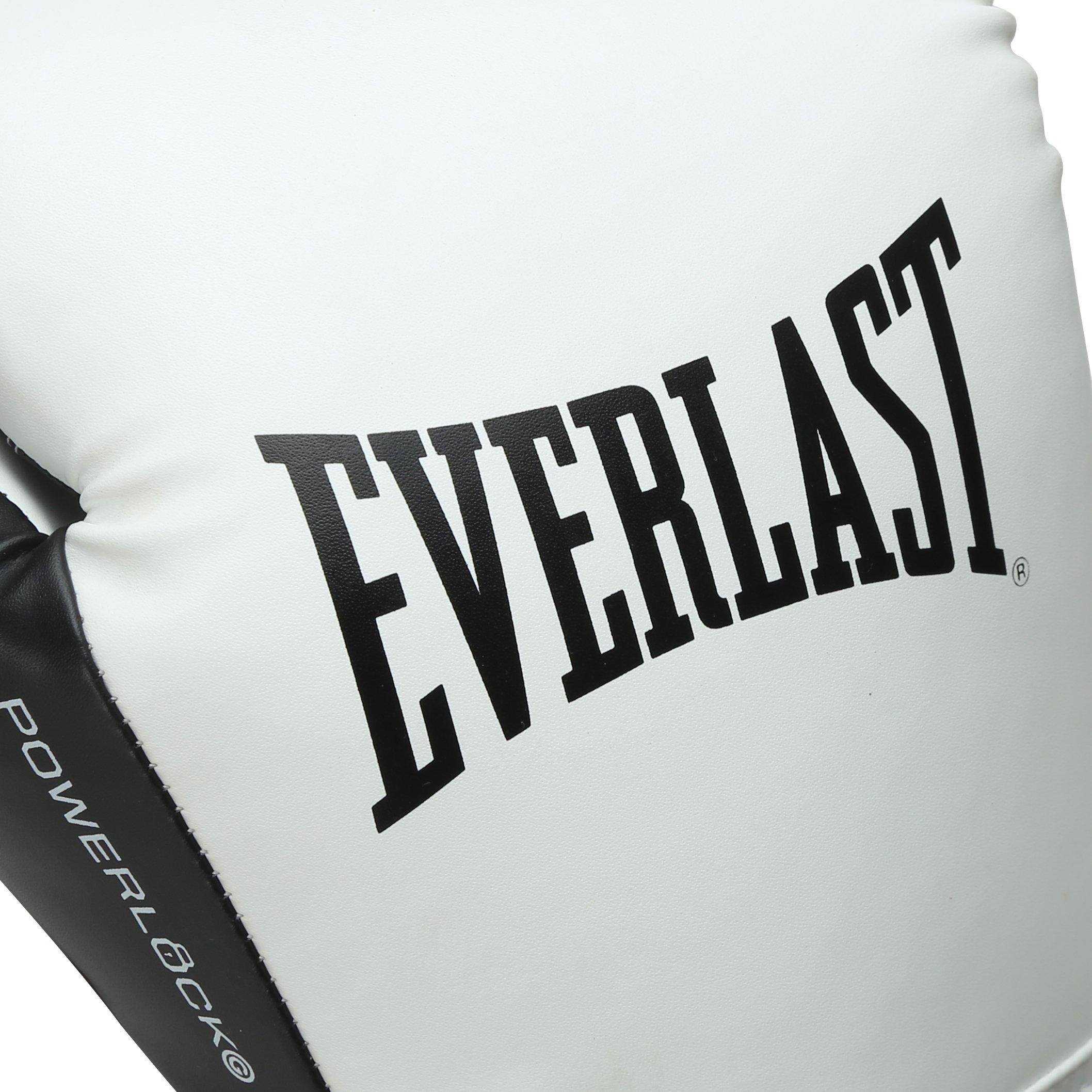 Bijela - Everlast - Powerlock Boxing Hook & Loop Glove - 7