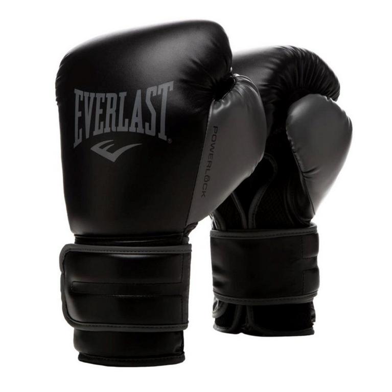 Noir - Everlast - Powerlock Enhanced Training Gloves - 1