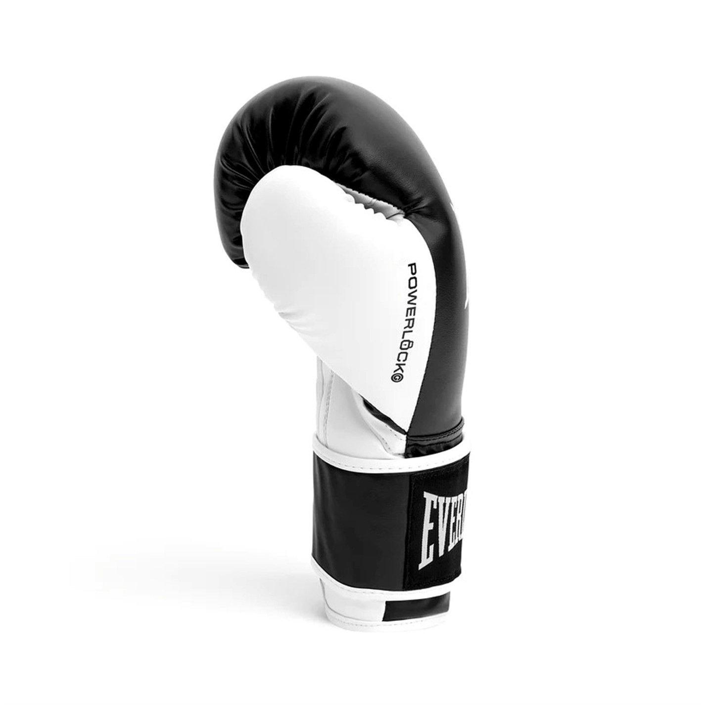 Zwart - Everlast - Powerlock Boxing Hook & Loop Glove - 5
