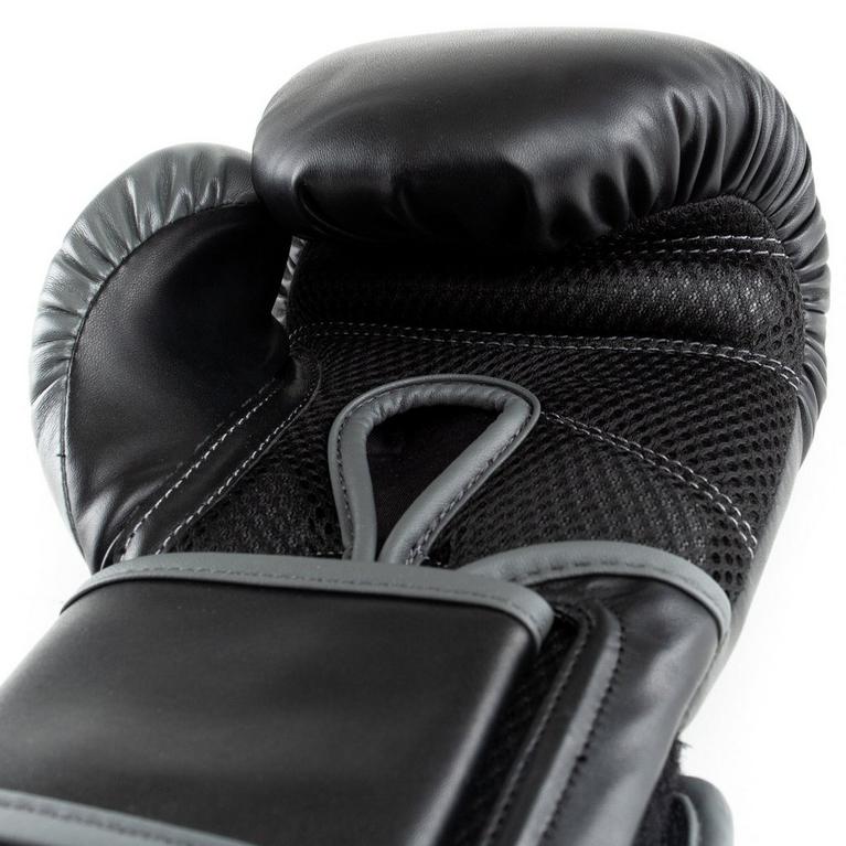 Noir - Everlast - Powerlock Enhanced Training Gloves - 8