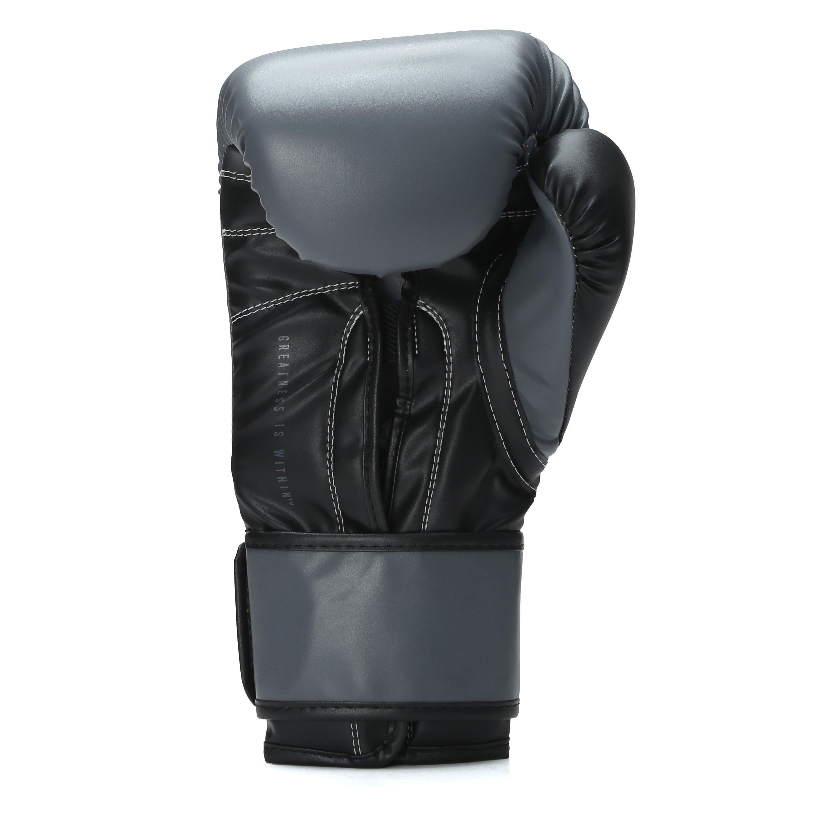 Houtskool - Everlast - Powerlock Boxing Hook & Loop Glove - 2