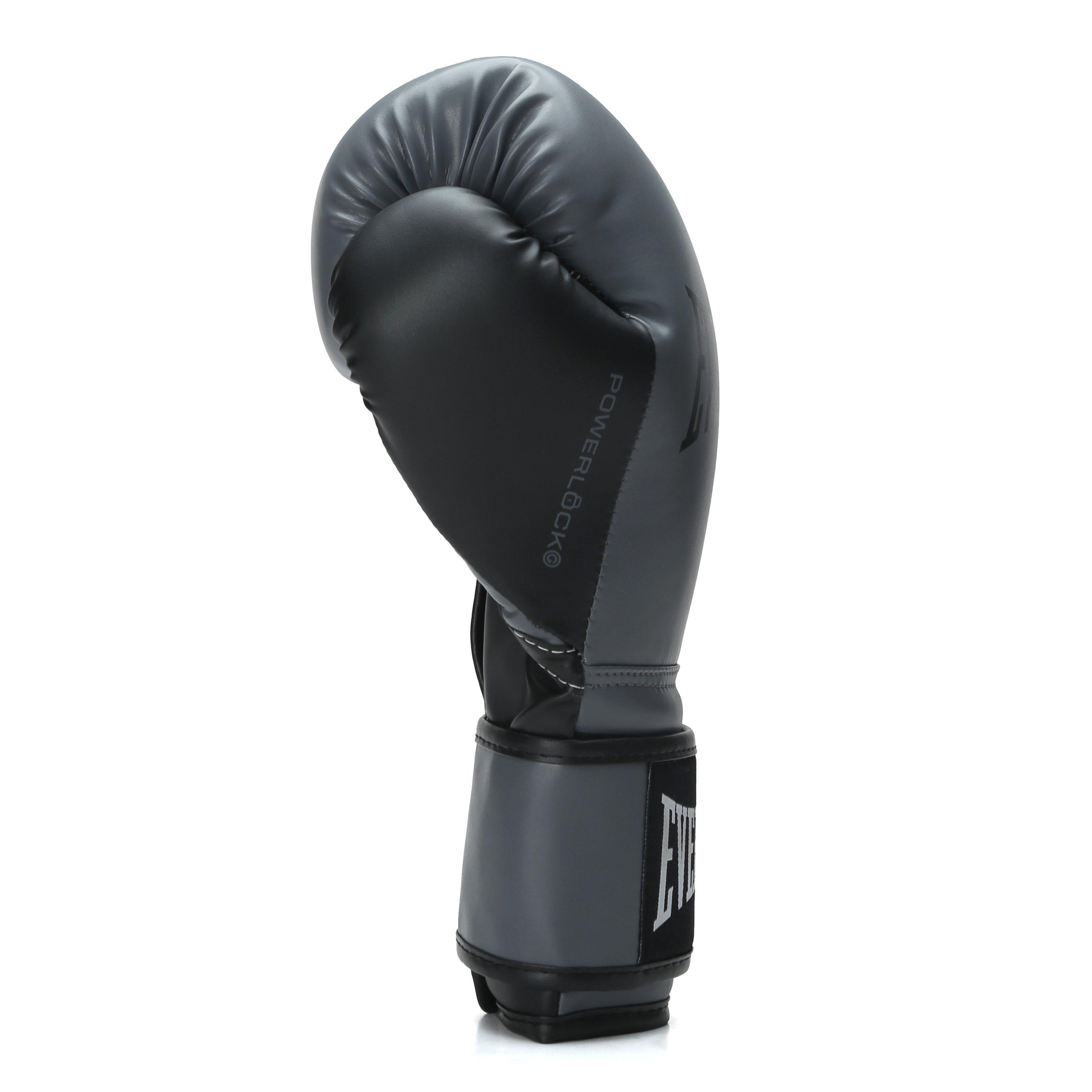 Houtskool - Everlast - Powerlock Boxing Hook & Loop Glove - 3