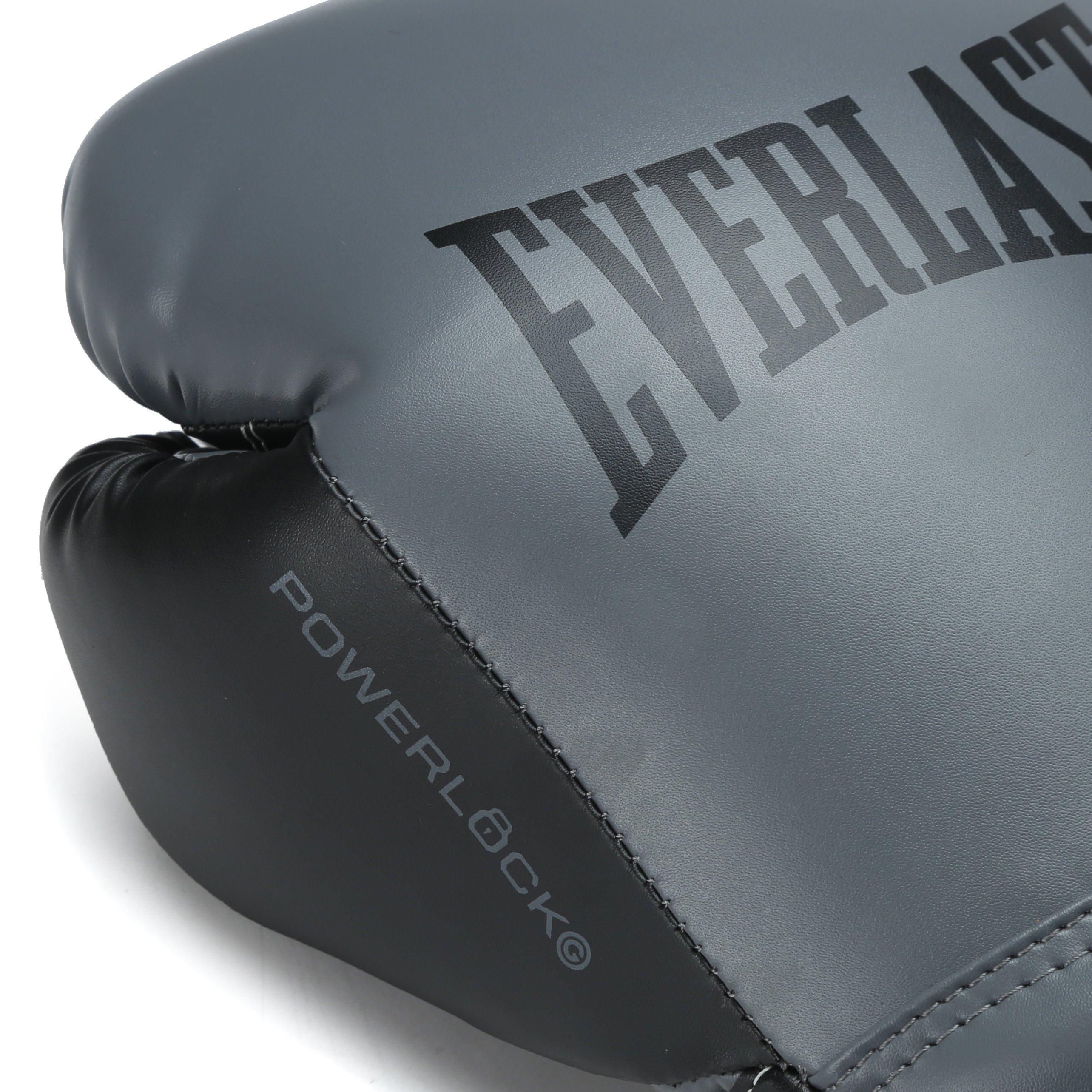 Houtskool - Everlast - Powerlock Boxing Hook & Loop Glove - 6