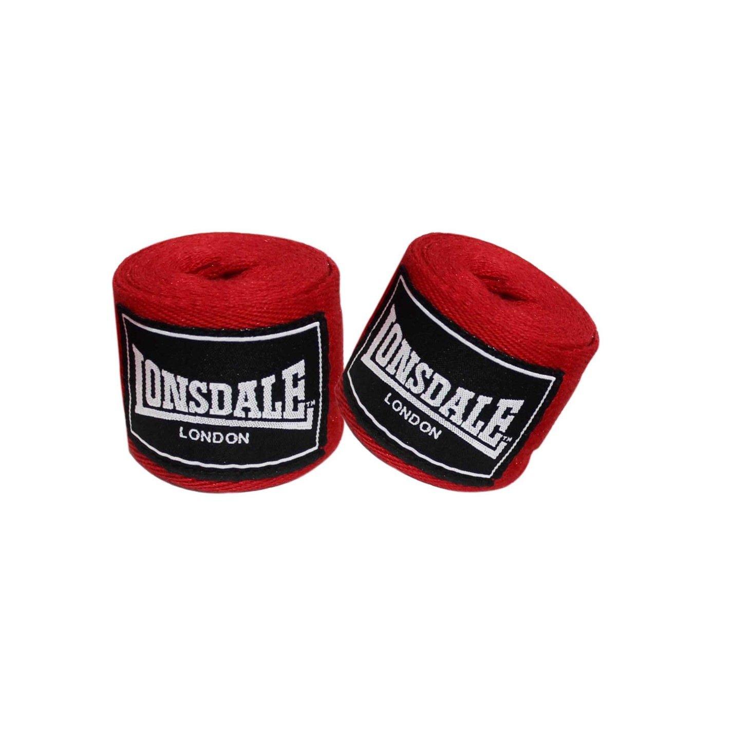 Lonsdale  Contender Hand Wrap - Red - 98in