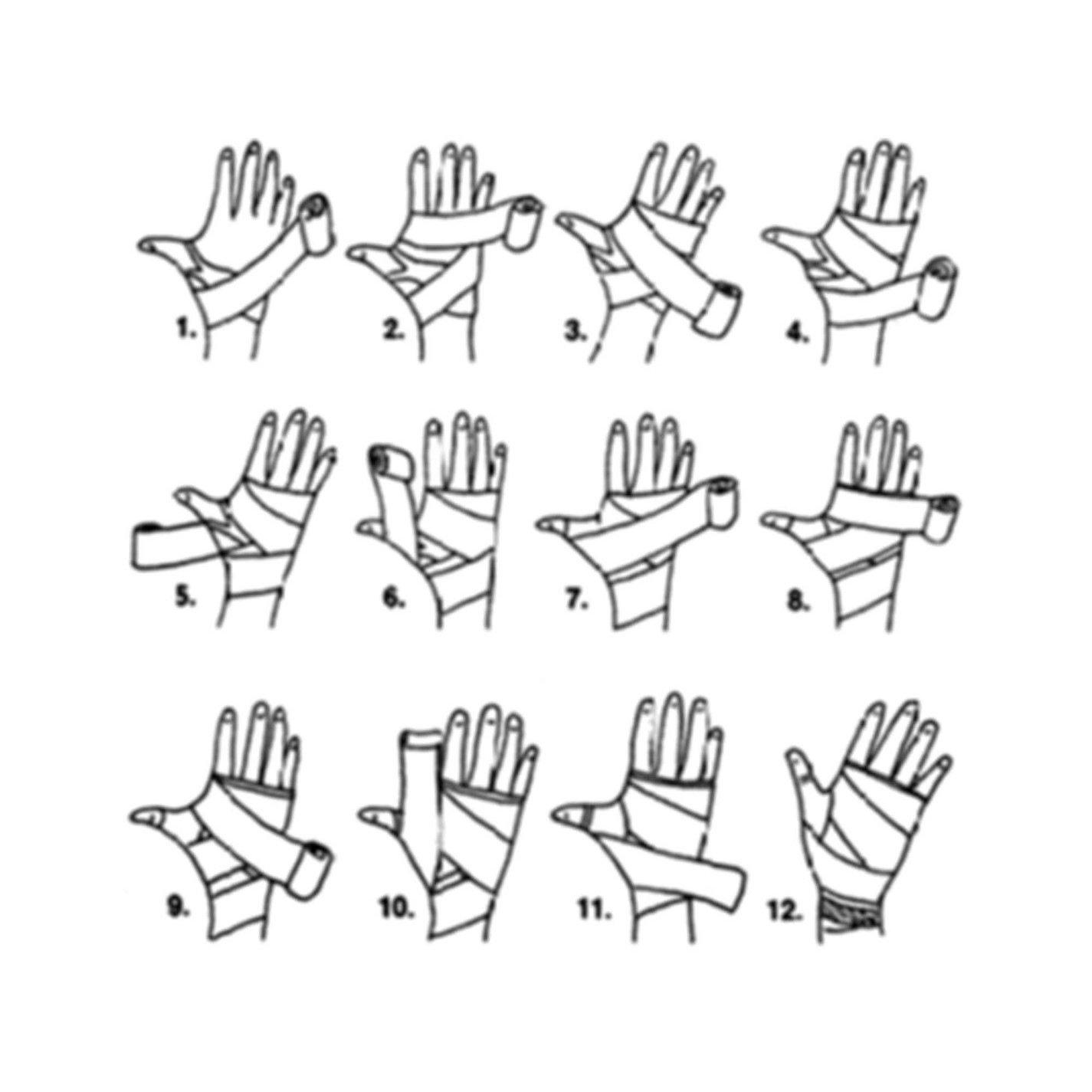 Red - Lonsdale - Contender Hand Wrap - 4