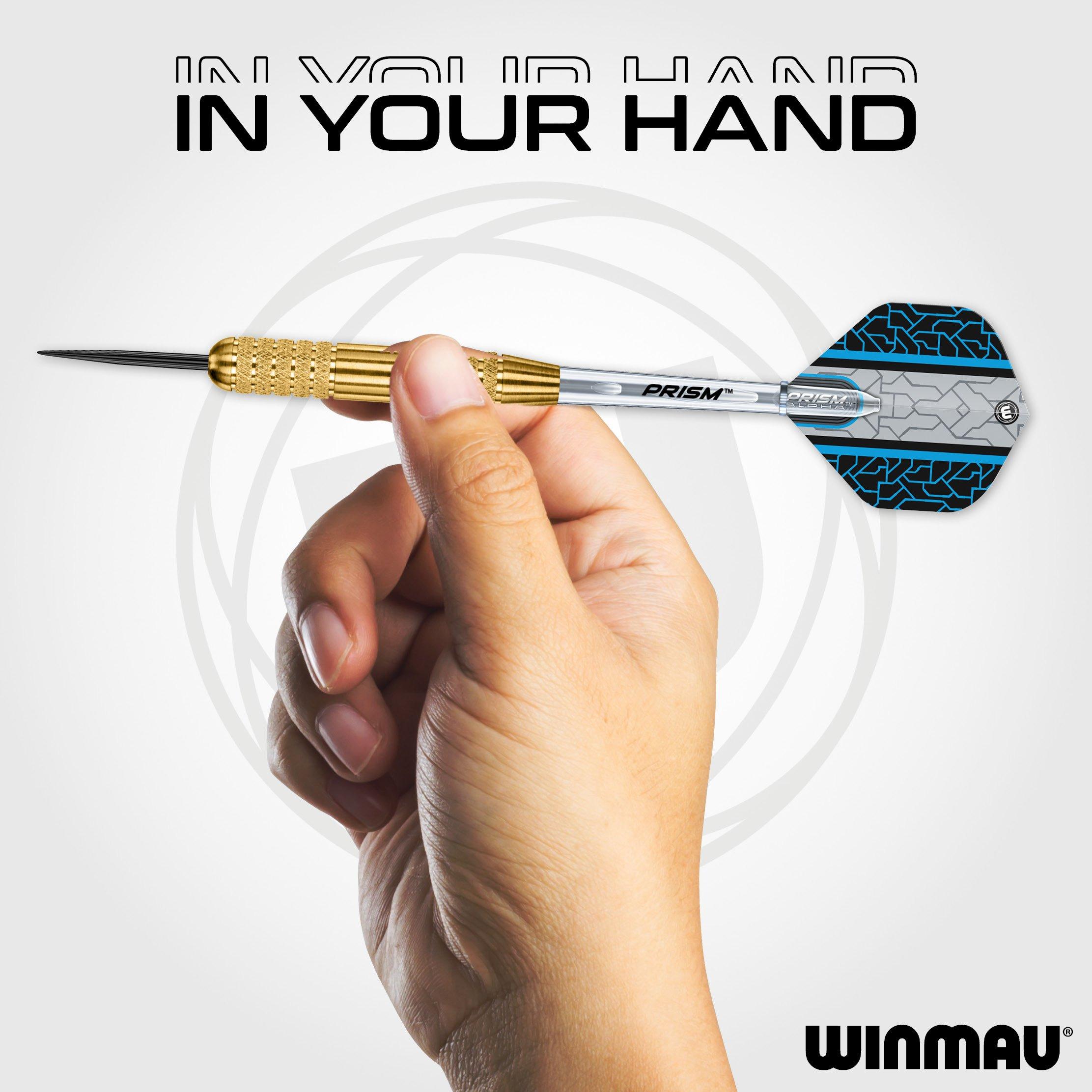 Gold/Black - Winmau - Neutron Brass Darts - 5