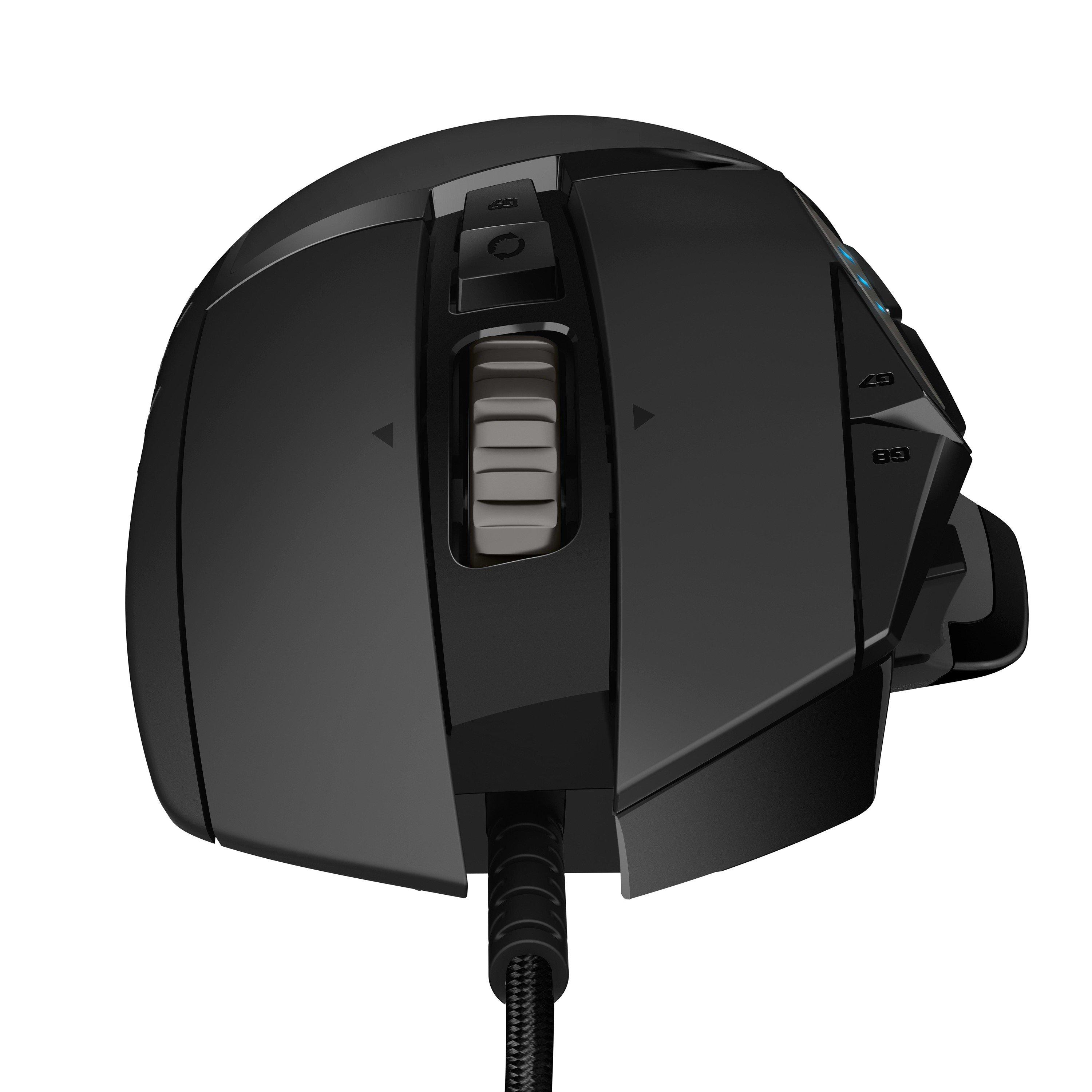 Black - Logitech - G502 Hero Mouse - 5
