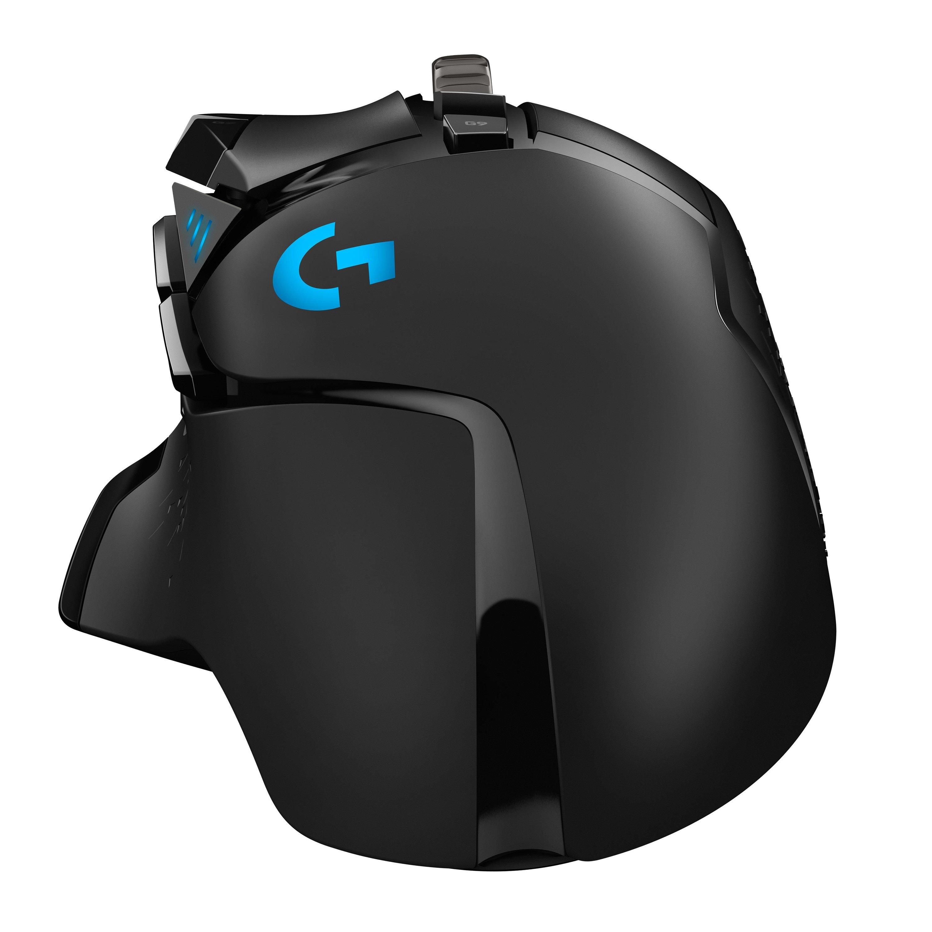 Black - Logitech - G502 Hero Mouse - 6