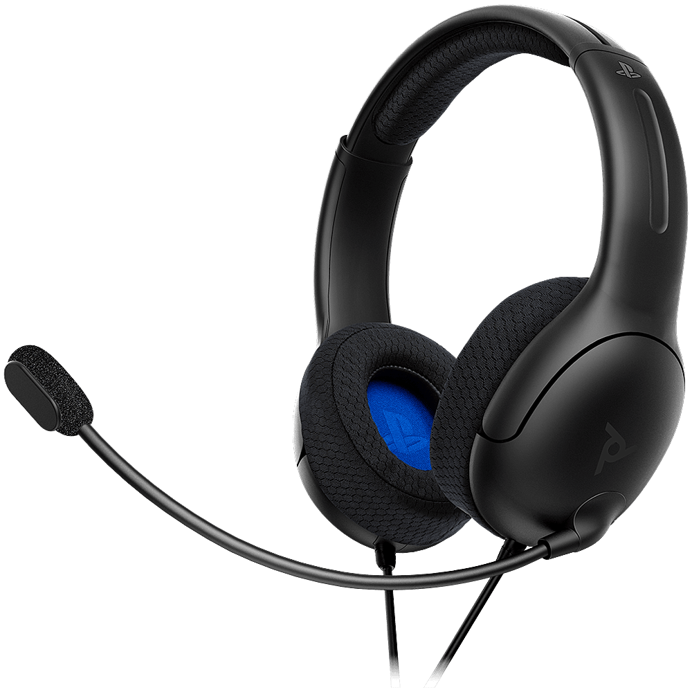 Multi Format An - PDP - LVL40 Wired Stereo Headset PlayStation-Black - 1