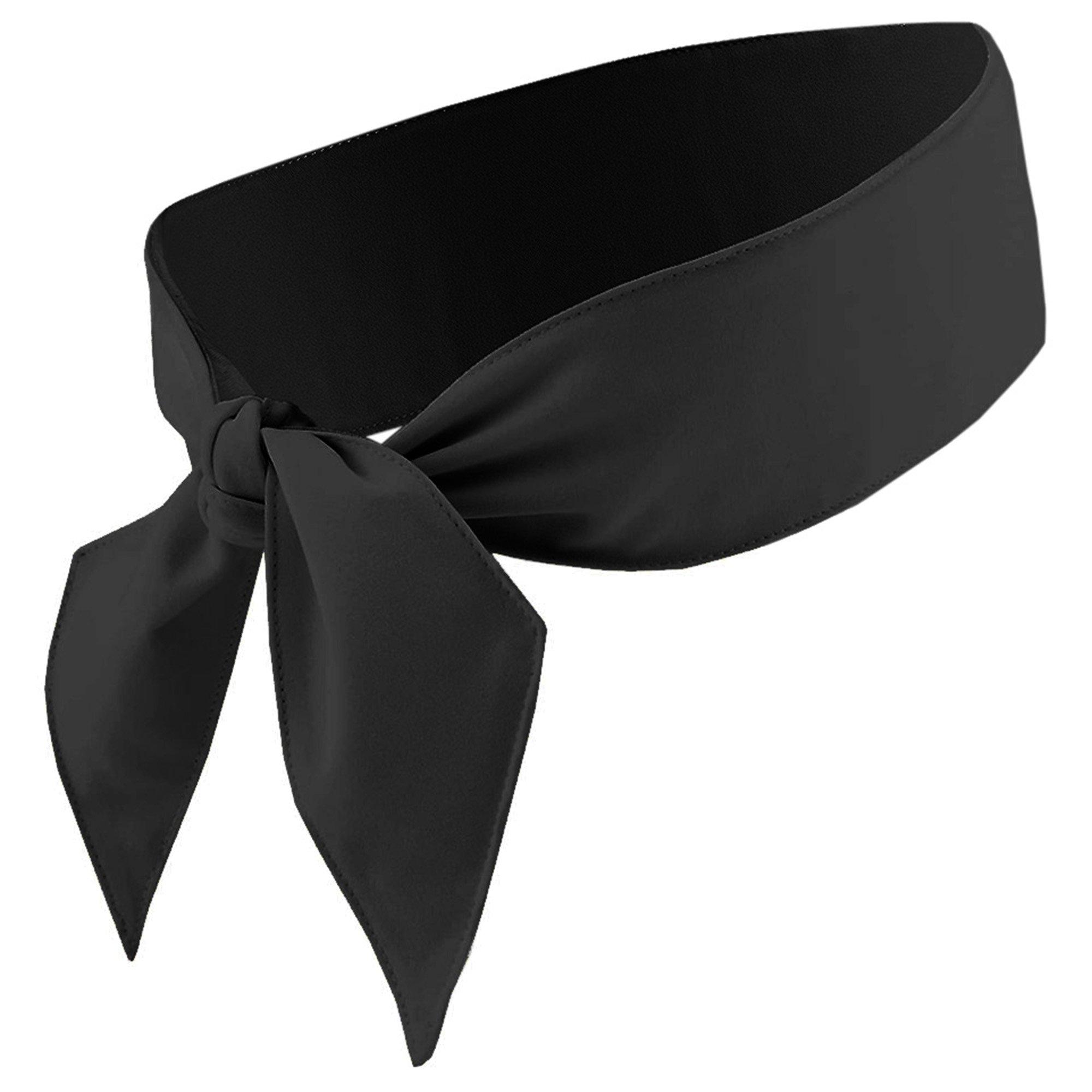 Nike dri fit head tie outlet black