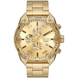 Diesel Plated Stainless Steel Fashion Analogue Quartz Watch