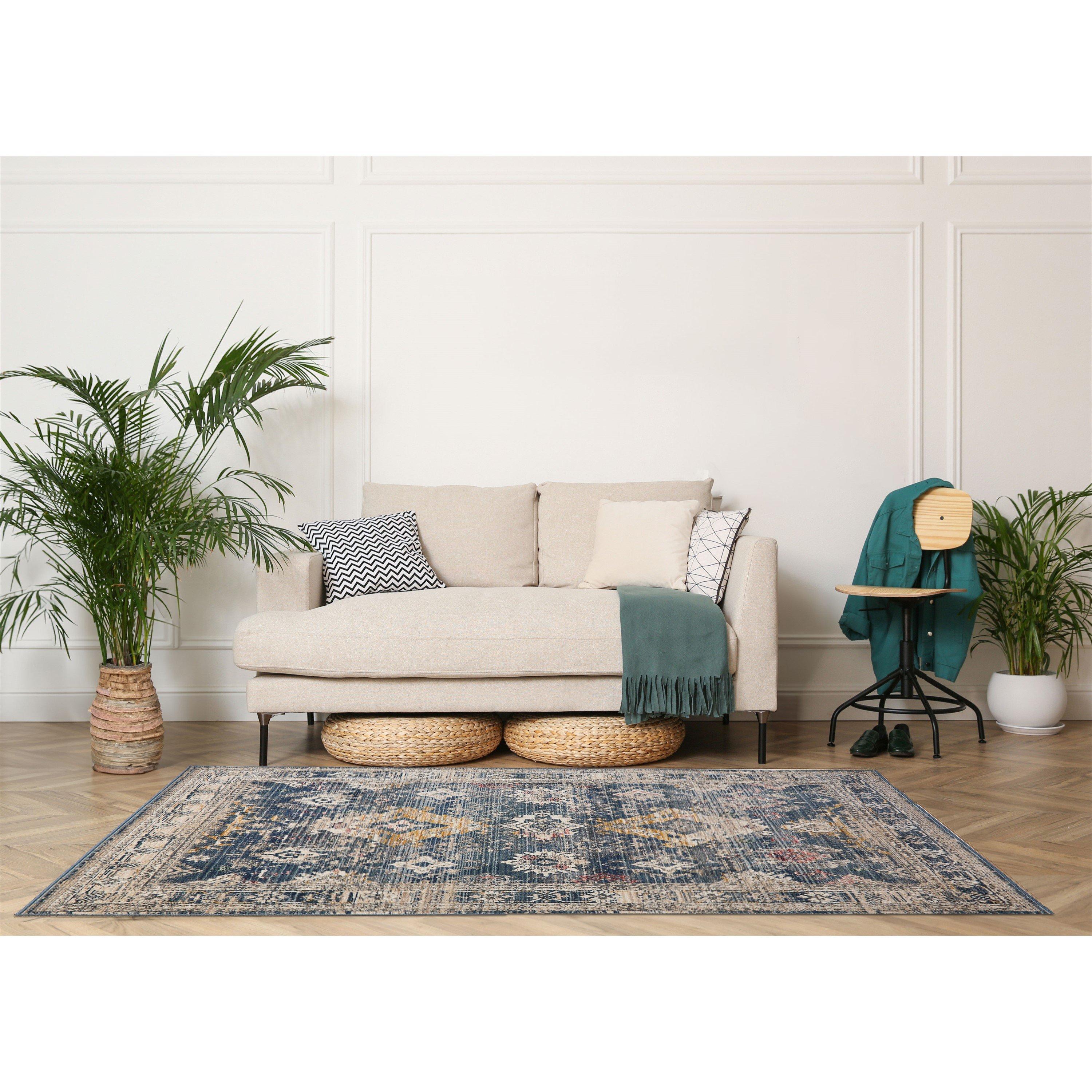 Ultimate Rug  Nova Traditional Lillian - Blue - 200x290cm